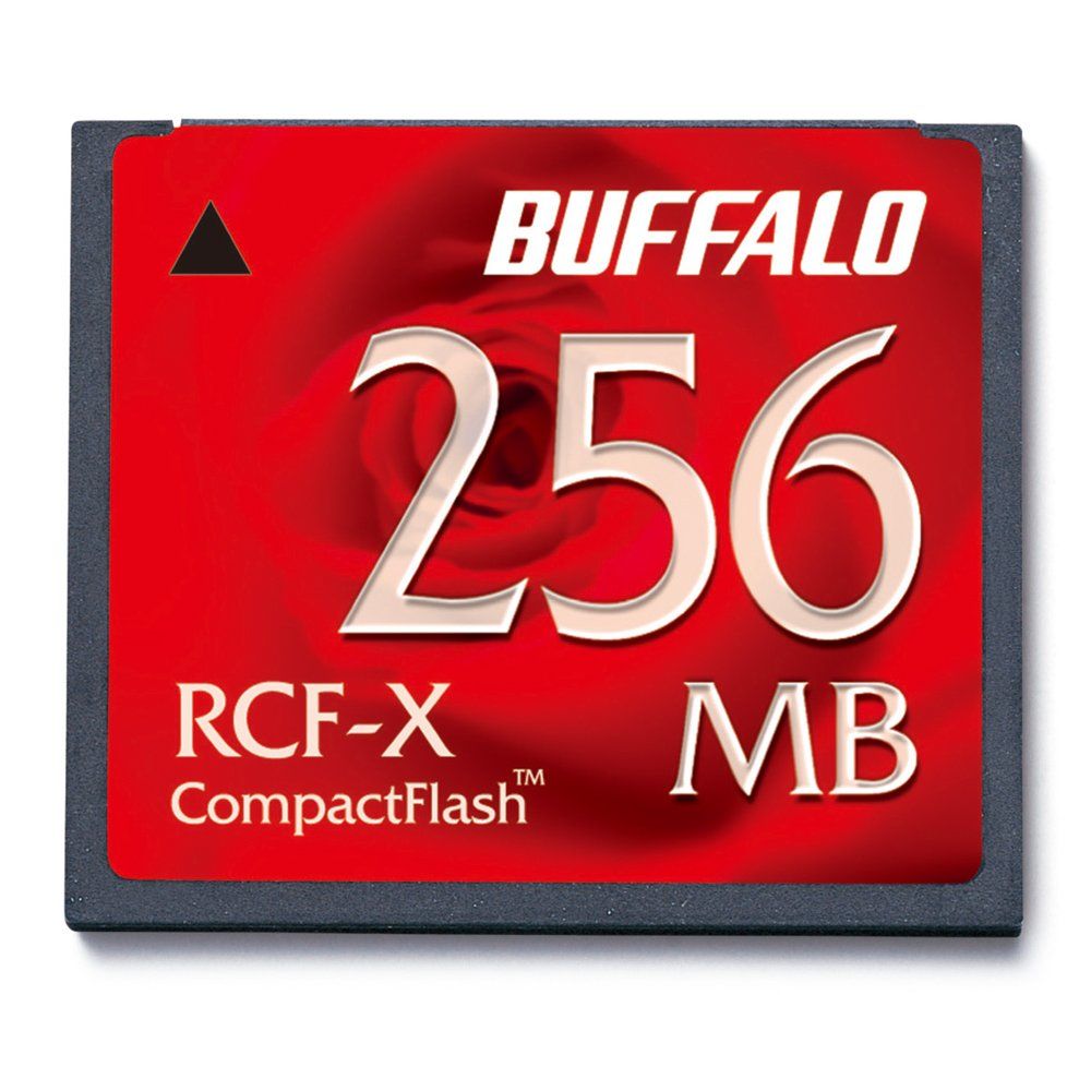 バッファロー BUFFALO RCF-X256MY コンパクトフラッシュ 256MB [単品] [256MB]