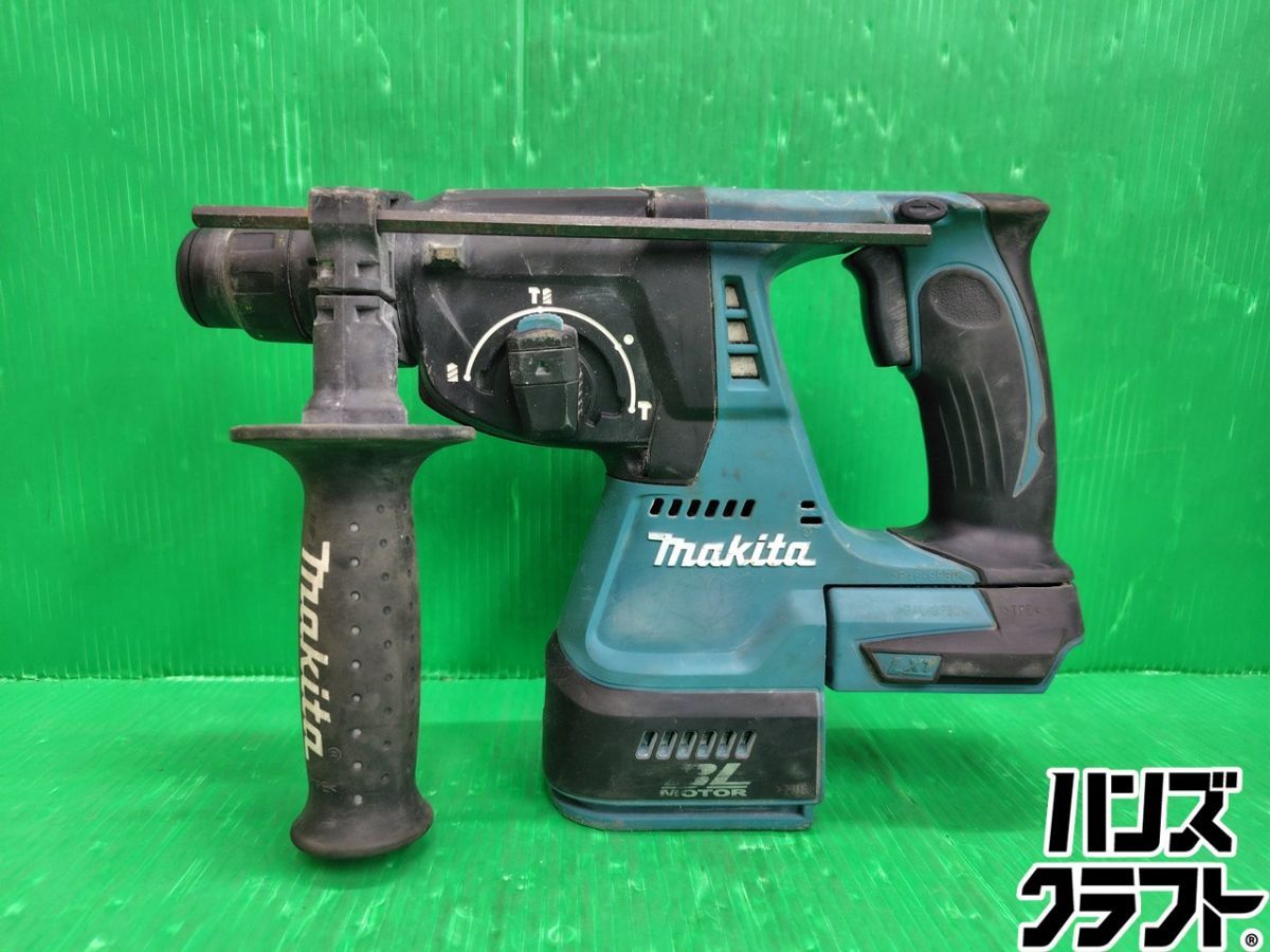 ☆【中古】マキタ makita 24mm 18V 充電式 ハンマドリル HR244D 本体のみ