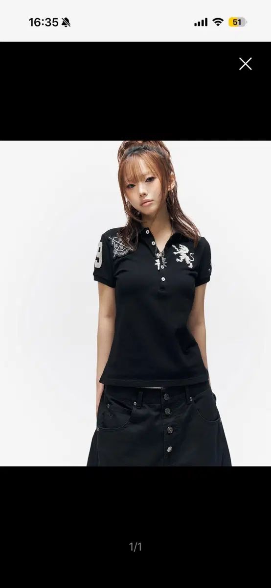 スキーイズムインデュースING TEAM SCHISM POLO SHIRT BLACK