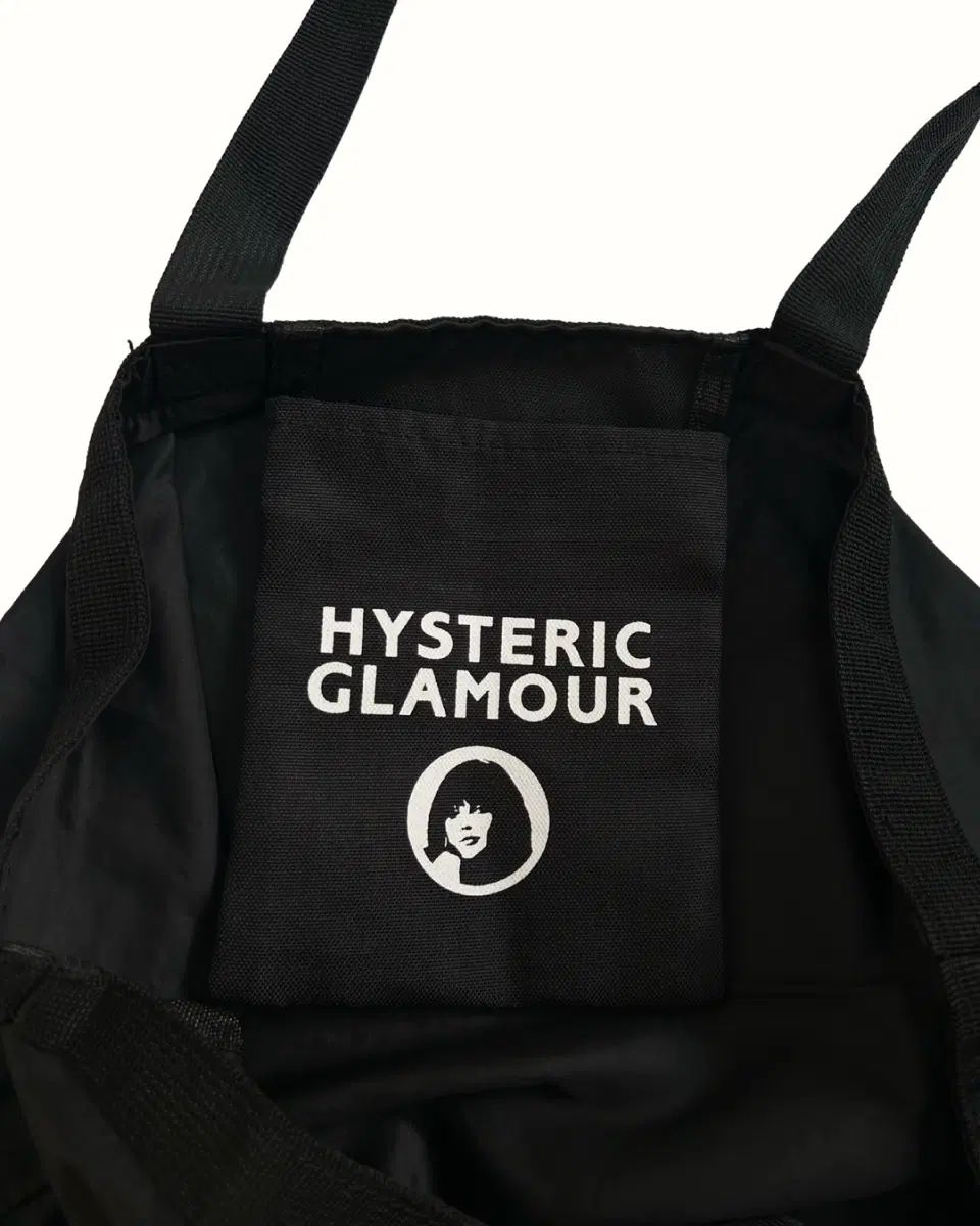 HYSTERIC GLAMOUR ヒステリックグラマー ナイロン エコバッグ ブラック