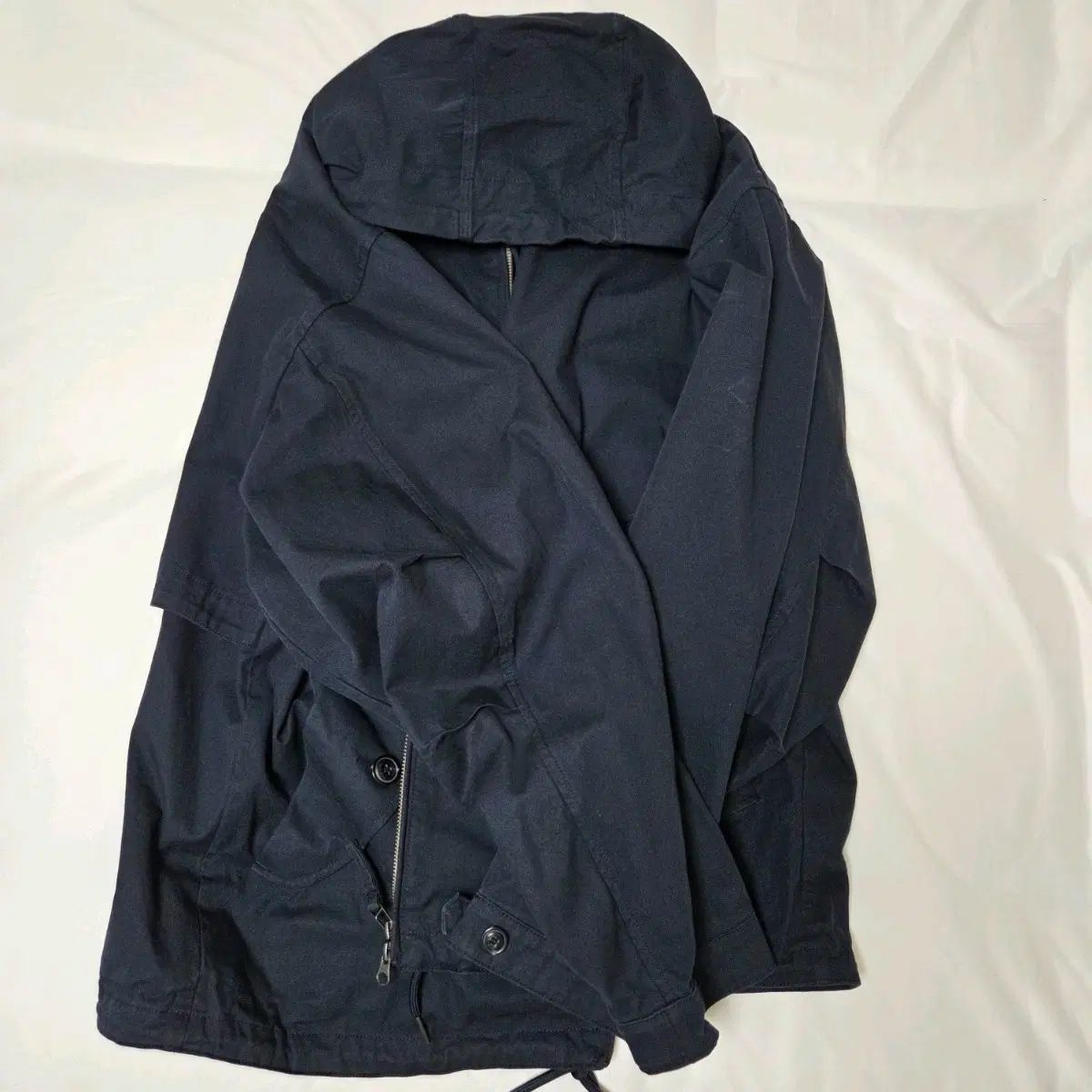 ROUGH SIDE ヒールパーカ ダークネイビー 6,805円