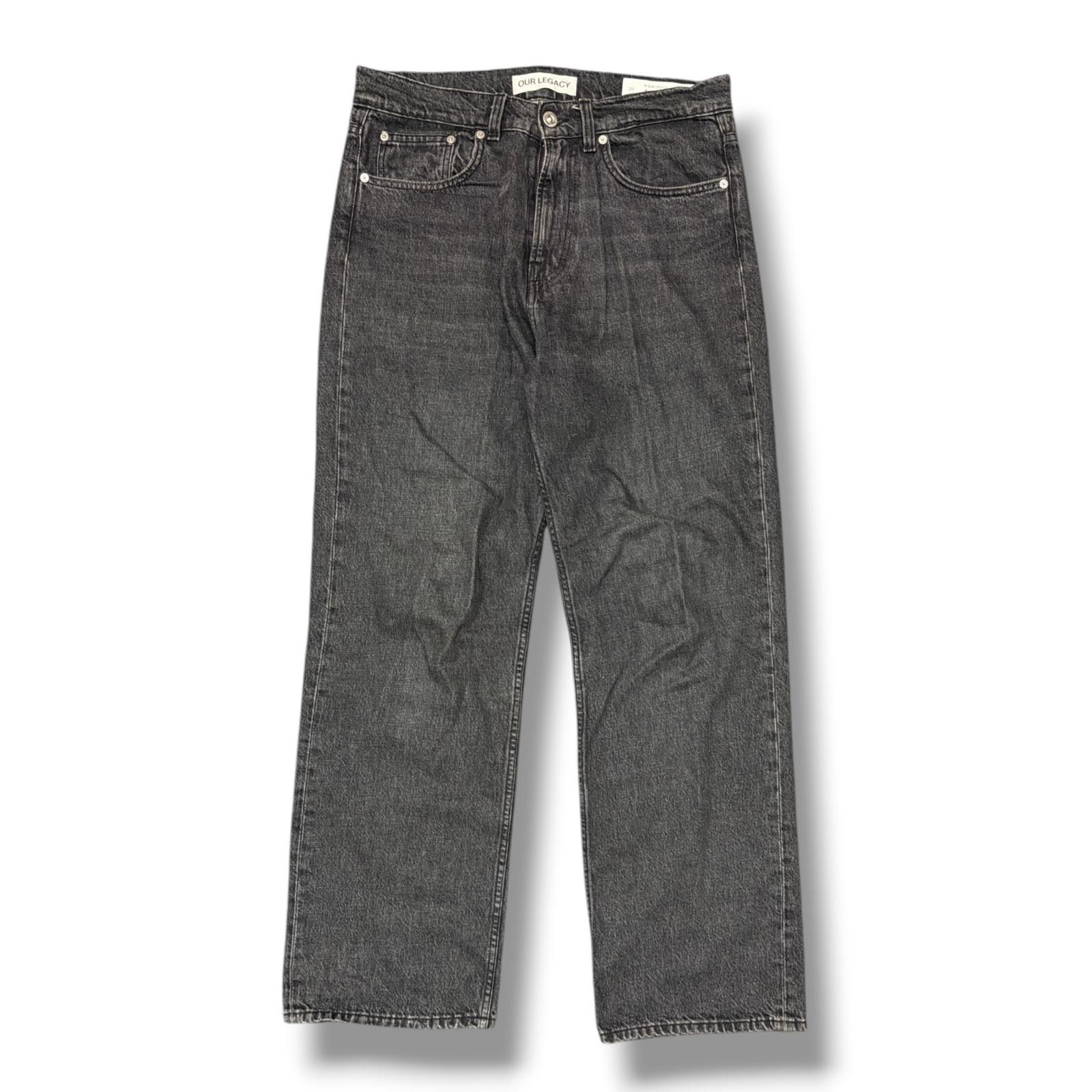 Our Legacy THIRD CUT DENIM デニムパンツ ジーンズ アワーレガシー M4195TS ブラック 29 （20729M）