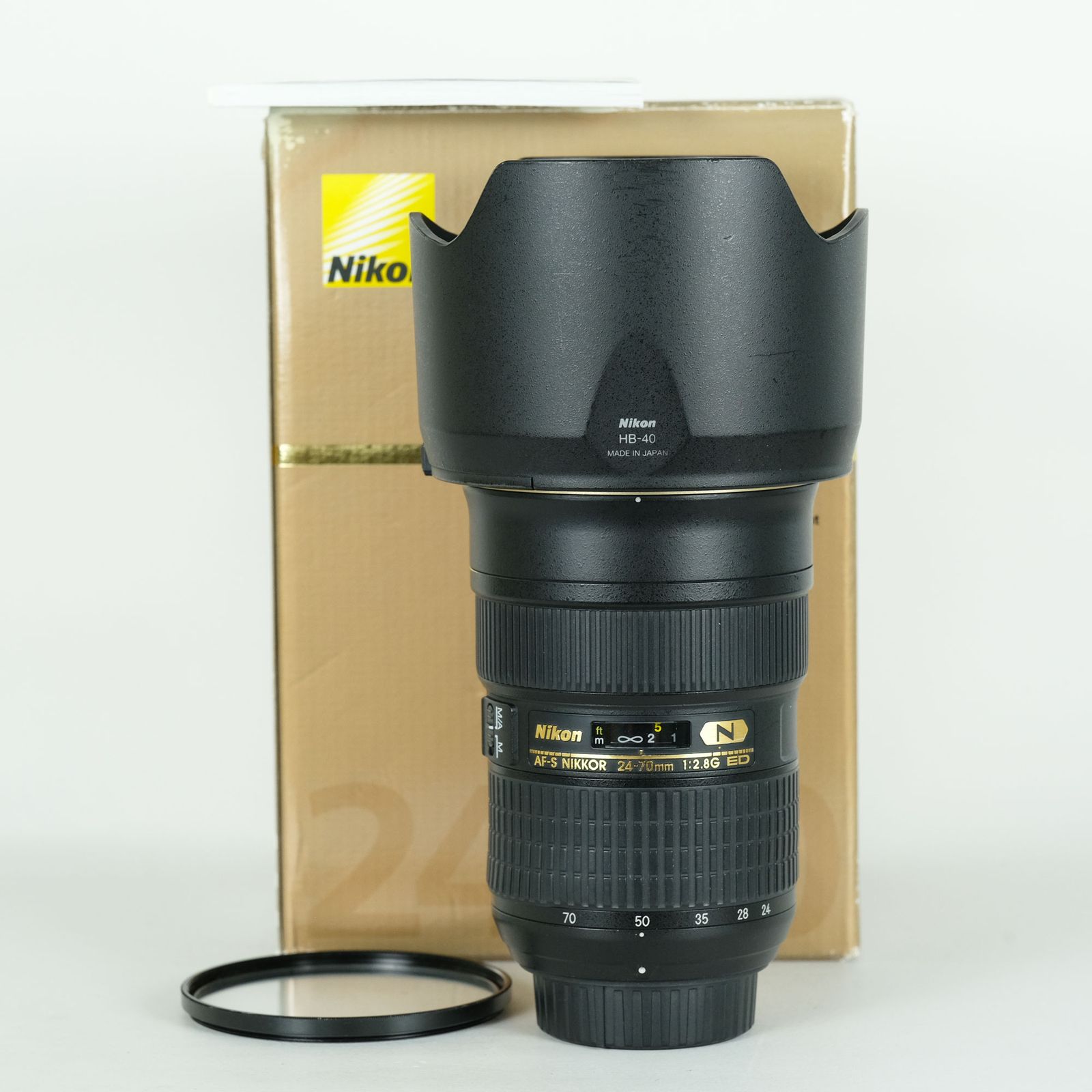 [良品 | フィルター付] Nikon AF-S NIKKOR 24-70mm f/2.8G ED | Nikon Fマウント 47,400円