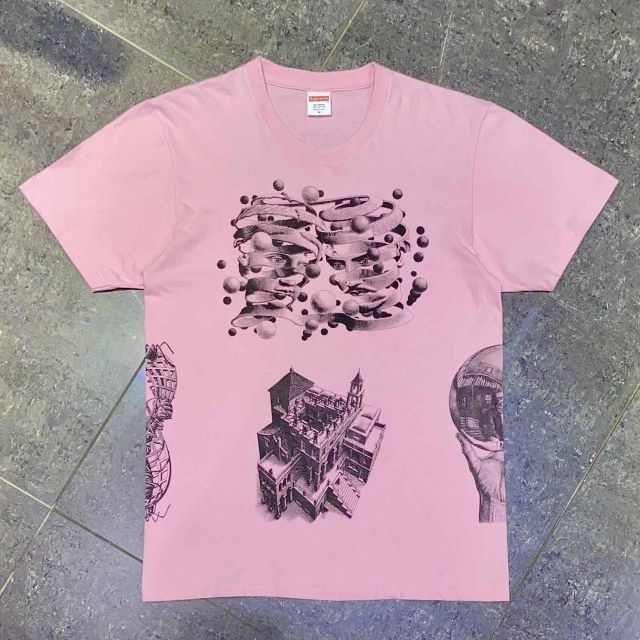 Supreme 17ss M.C.Escher Collage Tee SIZE-M シュプリーム エッシャー半袖Tシャツ 南堀江店