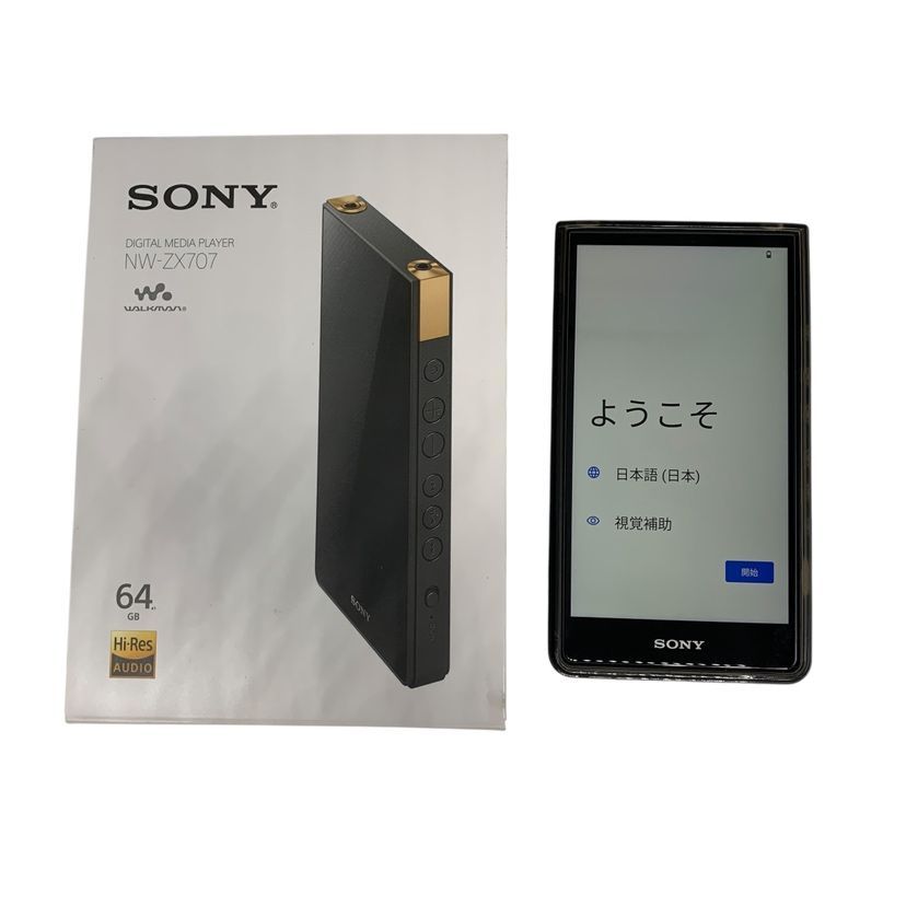♪4612 SONY NW-ZX707 64GB デジタルオーディオプレーヤー ソニー 中古 美品 動作品 ケース付き 43,550円