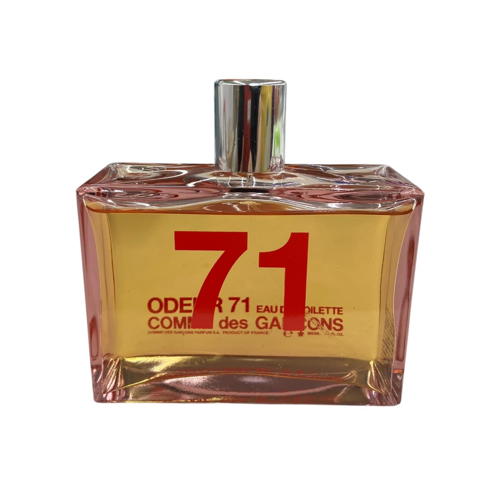 186000 現状品 COMME des GARCONS コムデギャルソン 香水 Odeur 71 ガラス ユニセックス