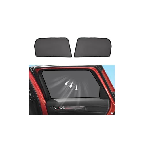 【CDEFG 2枚入 後部座席用】加厚改良型 マツダ CX-5 3代目 KI系 サンシェード サイド メッシュカーテン マグネット式 cx-5 ki カーシェード サイド用 車種専用 遮光 車窓カーテン mazda cx5 アクセサリー 断熱 d1944b7b 6,062円