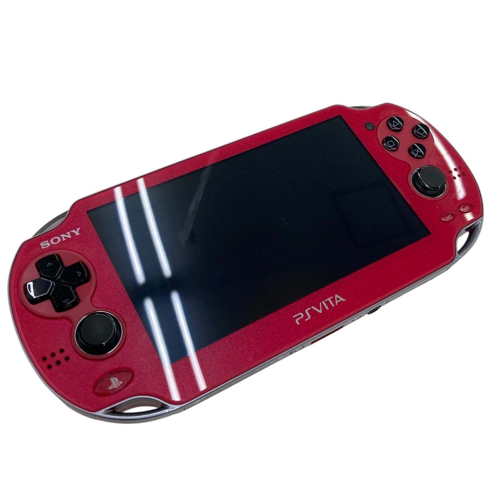 186000 現状品 SONY ソニー PlayStation Vita 本体のみ PCH-1000 レッド