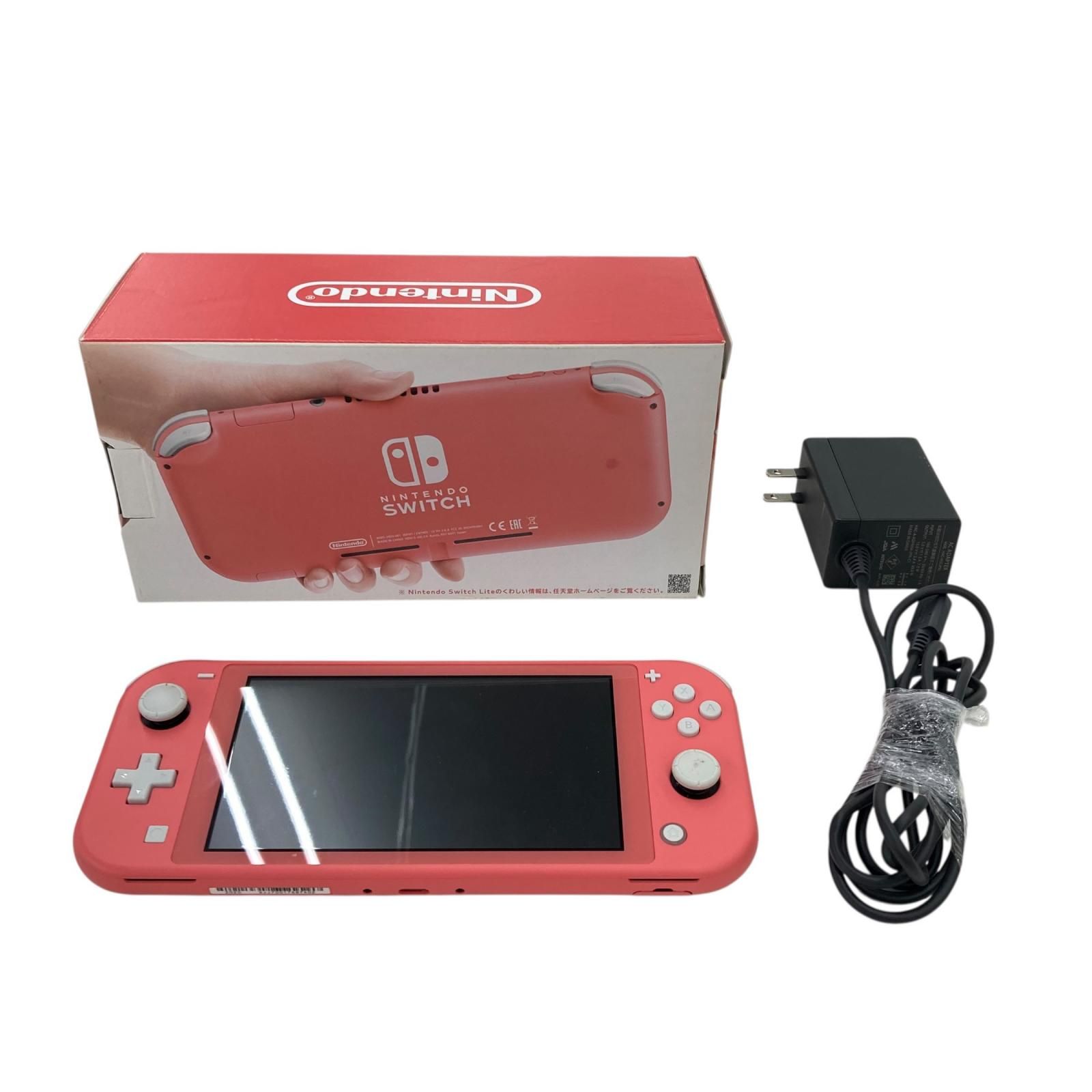 186000 動作確認済み Nintendo 任天堂 ニンテンドウ Switch Light HDH-001 コーラル