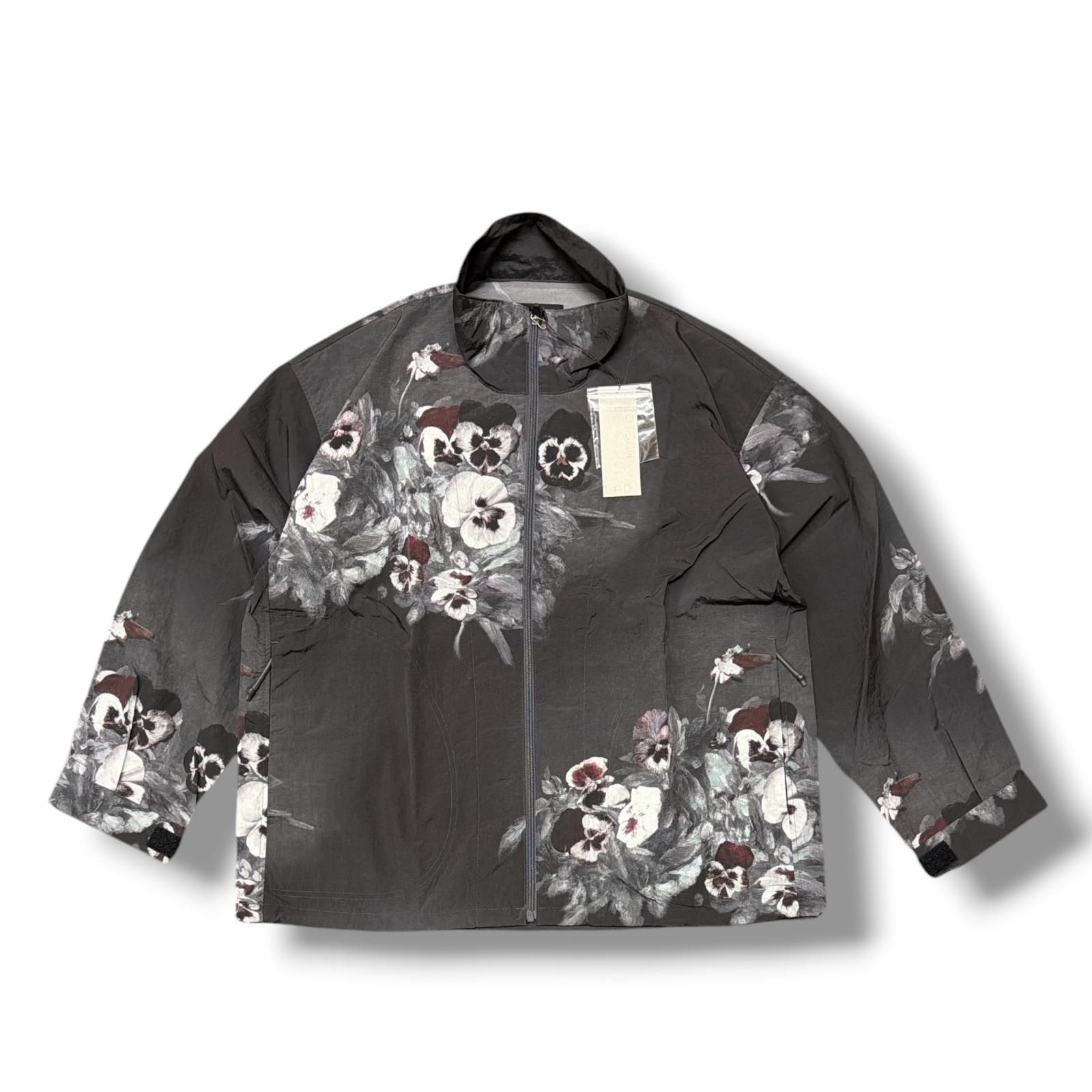 参考上代66000円 未使用 LAD MUSICIAN PANSY STAND COLLAR BLOUSON パンジースタンドカラーブルゾン ジャケット ラッドミュージシャン 2124-364 GRAY 42 （16514M）
