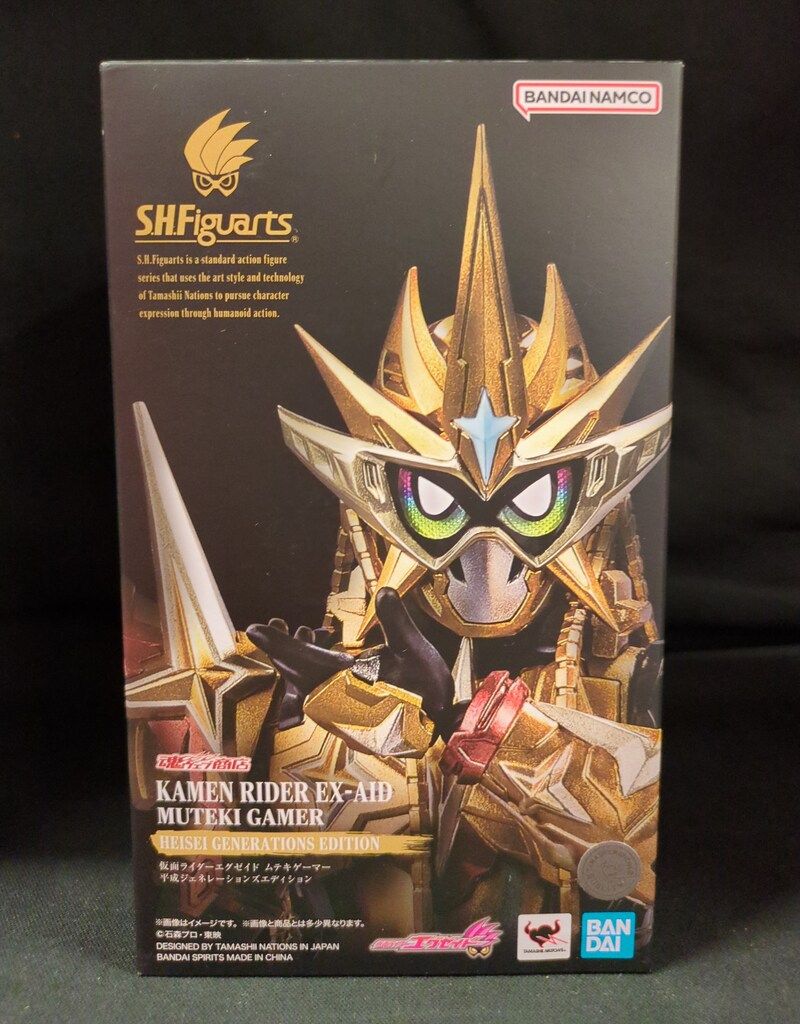 BANDAI SPIRITS S.H.Figuarts 仮面ライダーエグゼイド 仮面ライダーエグゼイド ムテキゲーマー 平成ジェネレーションズエディション 8,513円