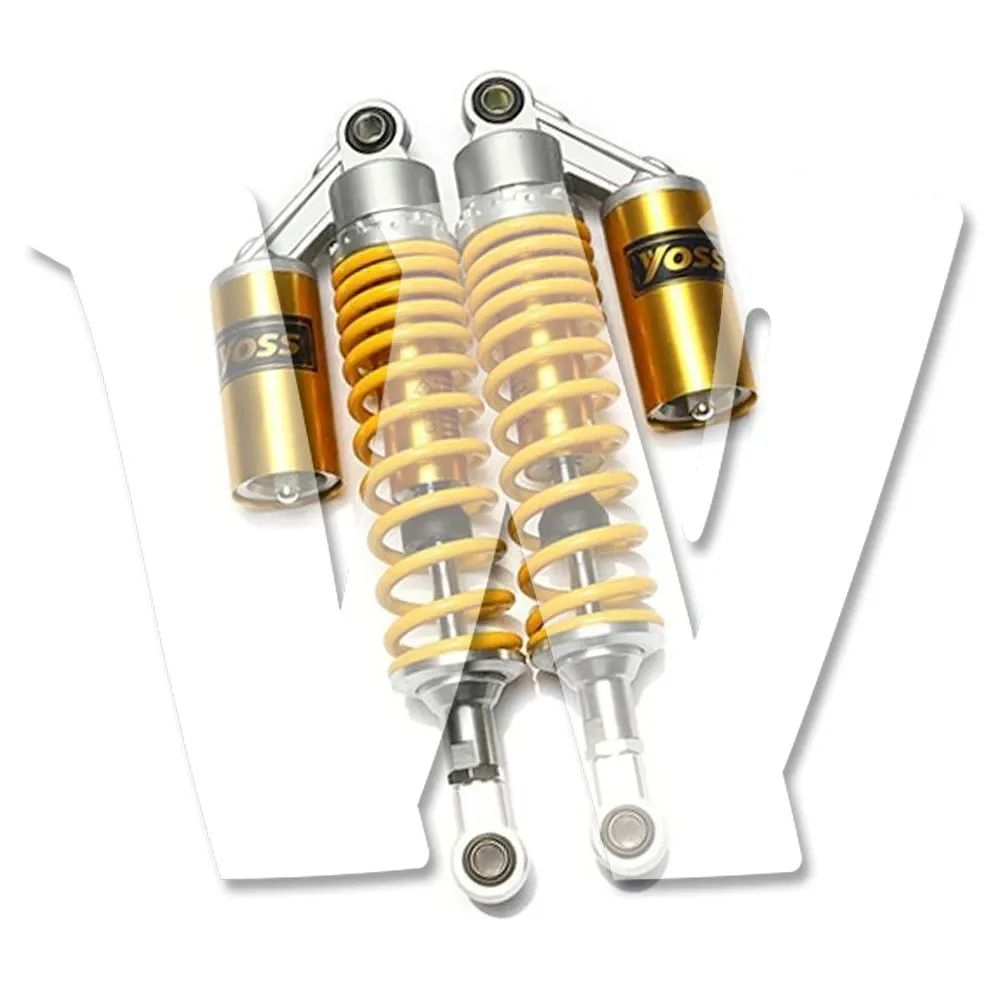 RFY ユニバーサル アイ間距離:330mm アイ直径:12mm バイク用 エアショックアブソーバー リア サスペンション 2本セット