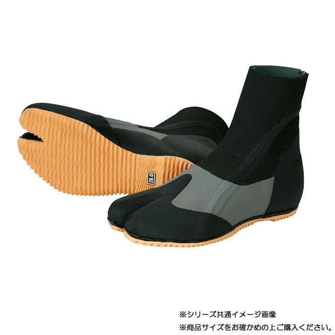 水切れの良いシャークスキン表面 阪神素地 CM-319 マリンブーツ 完全先割れ 27.0cm ブラック 10,556円