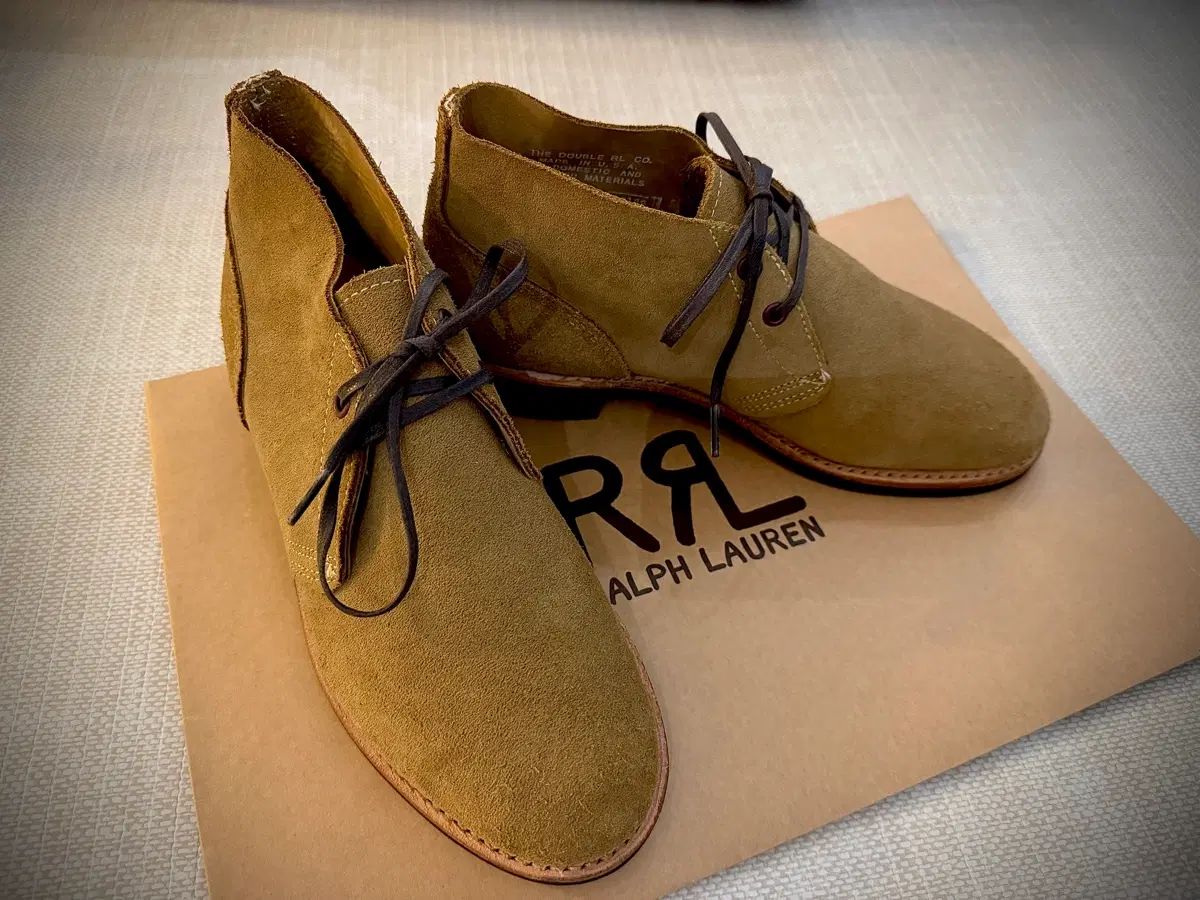 RRL(ダブルアールエル) チョカ ブーツ ラフアウト スウェード (US 8D)