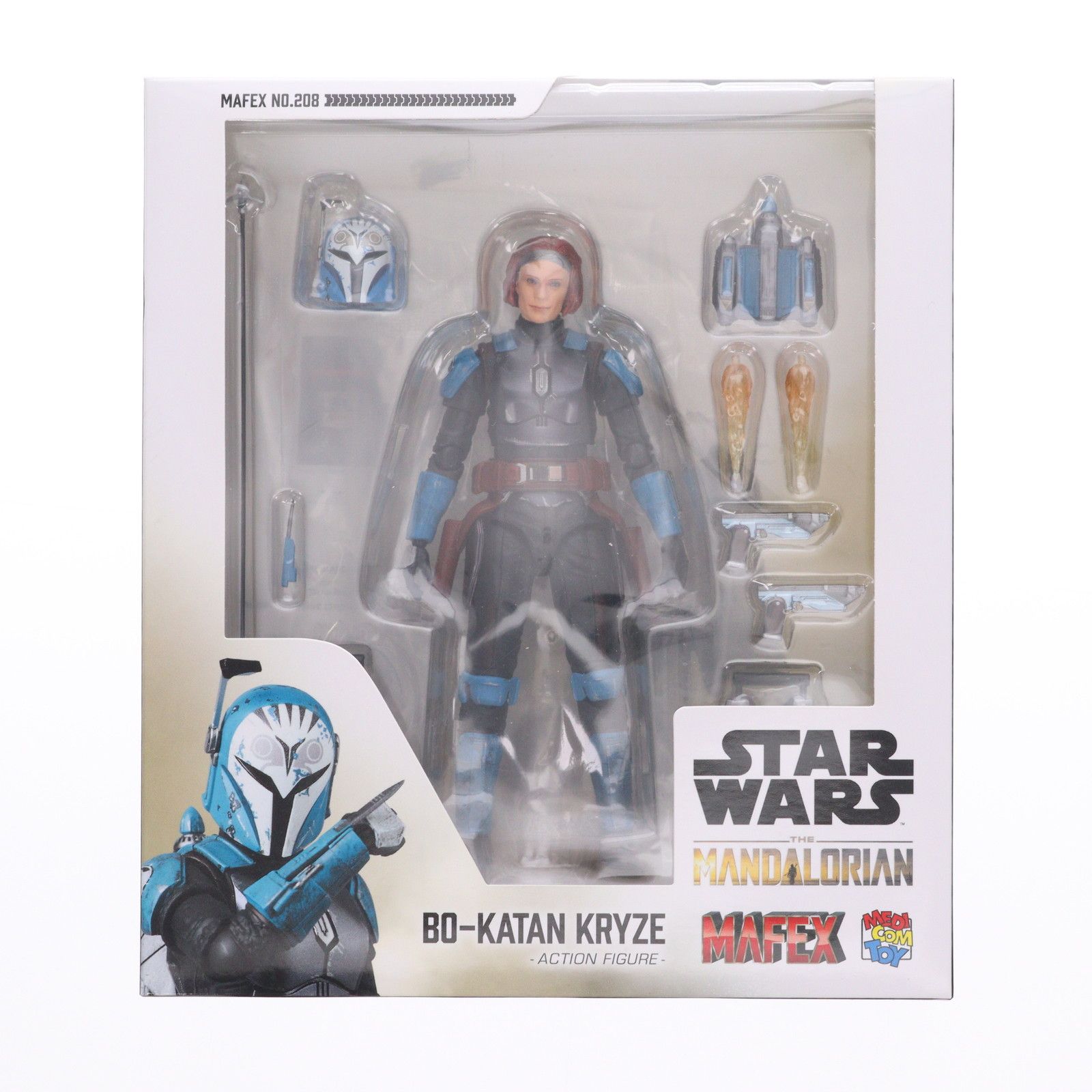マフェックス No.208 MAFEX BO-KATAN KRYZE(The Mandalorian Ver.)(ボ=カターン・クライズ ザ・マンダロリアンver) STAR WARS(スター・ウォーズ) ザ・マンダロリアン 完成品 可動フィギュア メディコム