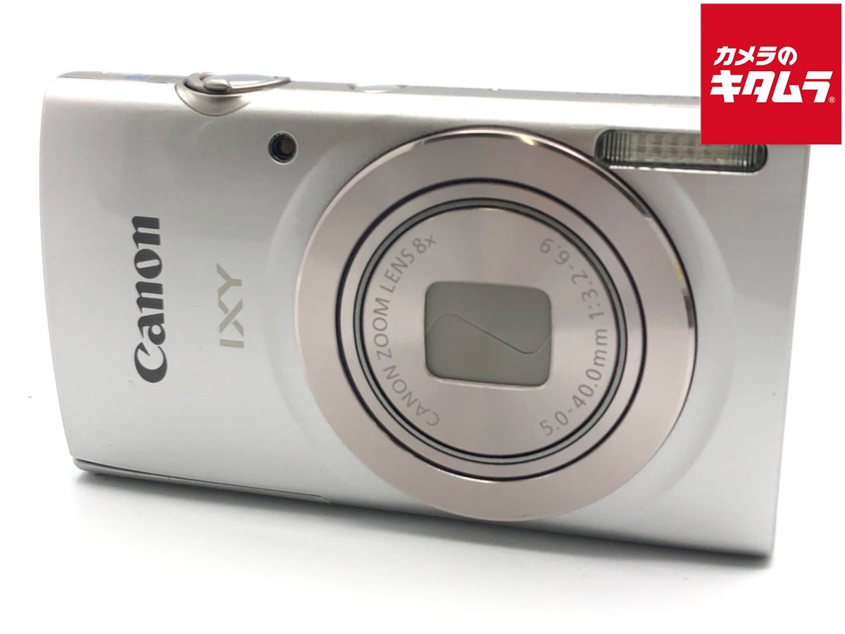 【中古】 【美品】 キヤノン IXY 180 シルバー