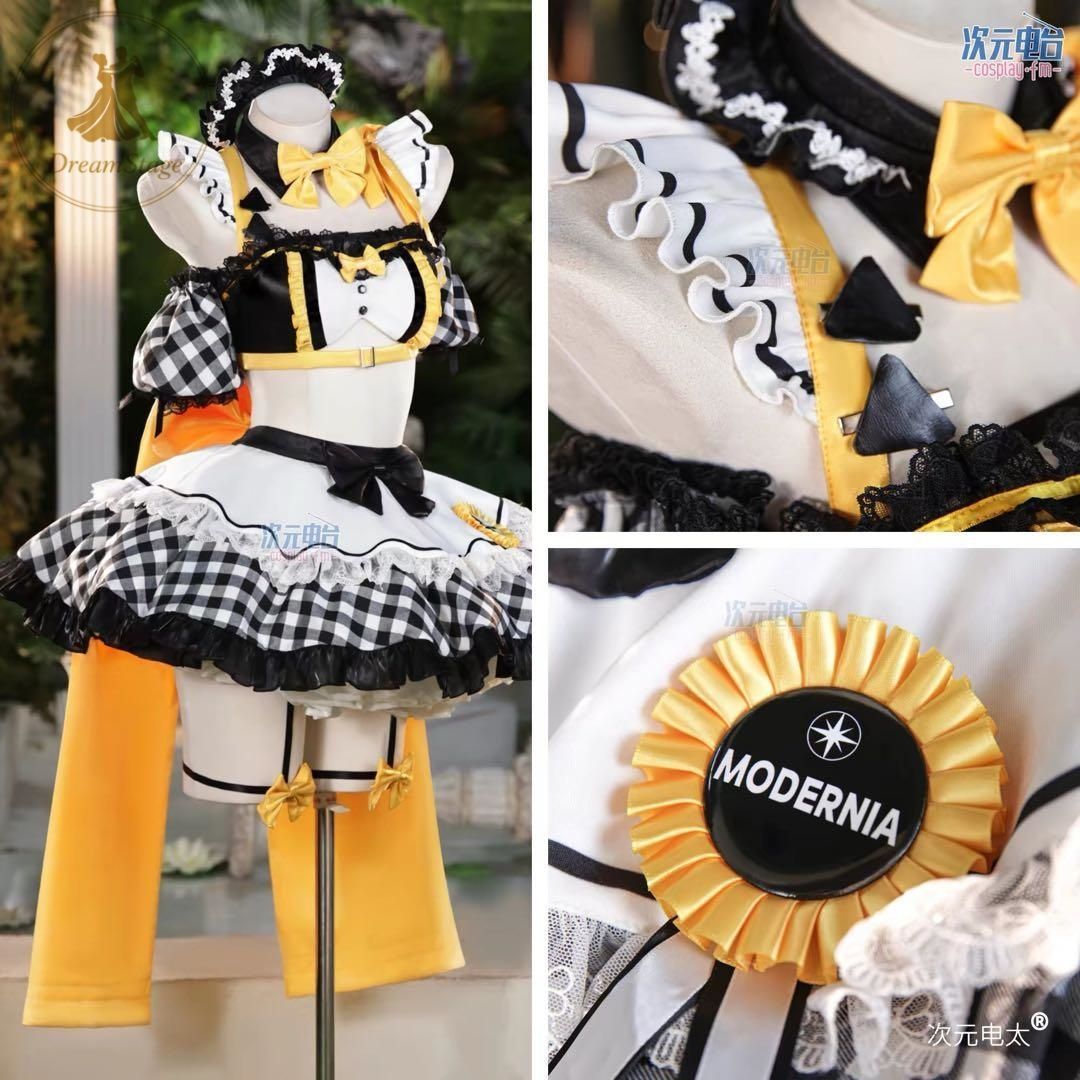 新品 未使用 次元電台 勝利の女神ニケ モダニア メイド服 コスプレ衣装
