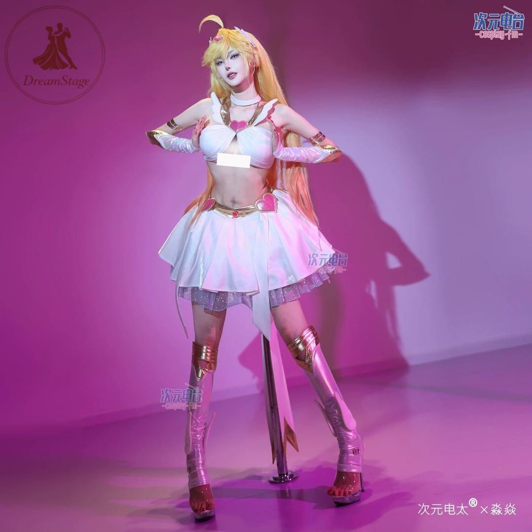 신제품 미사용 라디오 디멘셔널 팬티 변신 의류 코스프레 코스튬 (가발 및 신발 호환 가능) 사진 이벤트용 캐릭터 코스튬 COSPLAY
