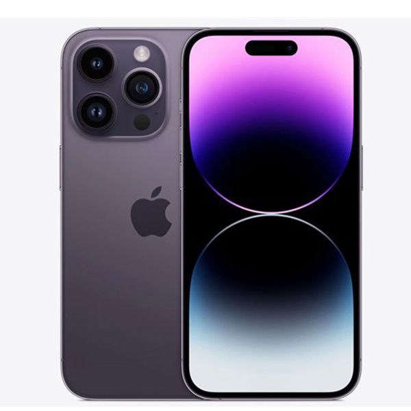 バッテリー100% 【中古】 iPhone14 Pro 256GB ディープパープル SIMフリー 本体 Aランク スマホ アイフォン アップル apple 【送料無料】 ip14pmtm2098a