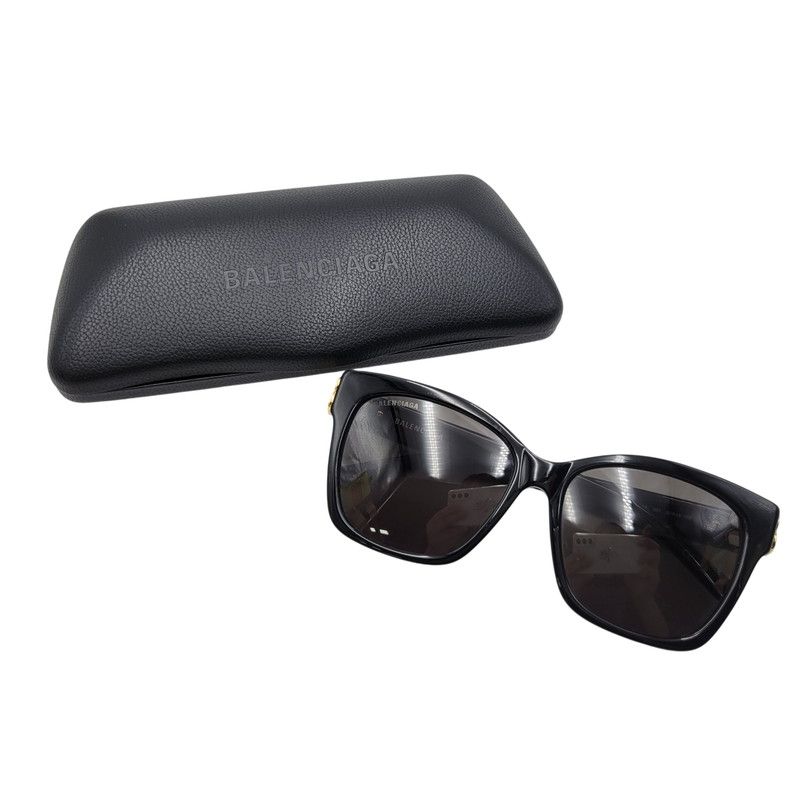 【中古品】 BALENCIAGA バレンシアガ SQUARE SUNGLASSES BB0102SA スクエア サングラス 小物 服飾雑貨 【183-260805-ay-15-izu】