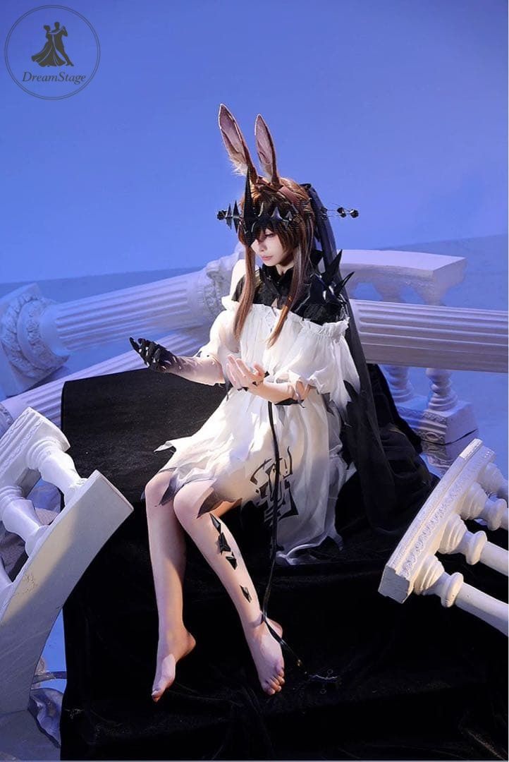 新品 未使用 アークナイツ　炉心の終曲　アーミヤ　コスプレ衣装(ウィッグ・靴対応) キャラクター衣装 撮影用 イベント用 COSPLAY