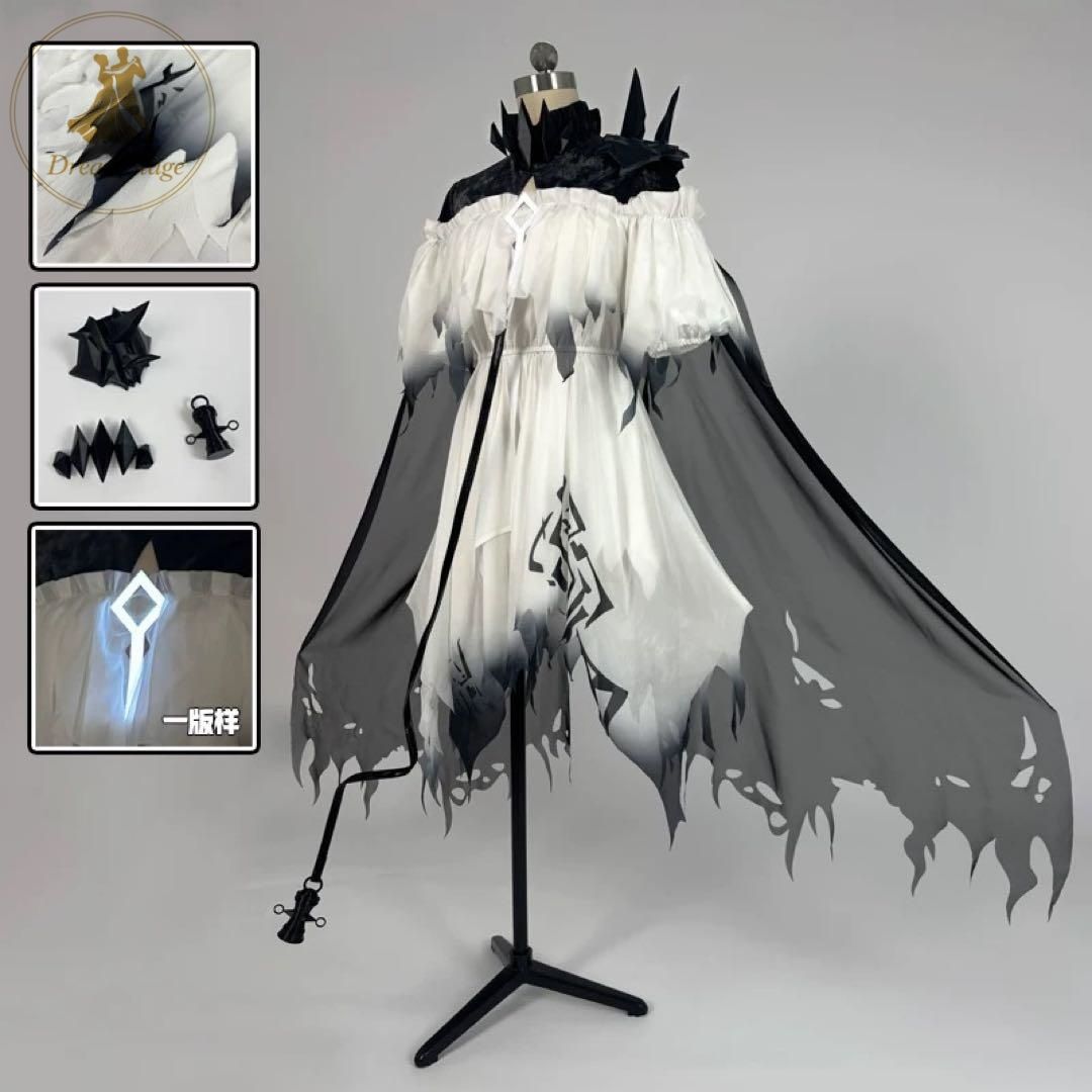 新品 未使用 アークナイツ　炉心の終曲　アーミヤ　コスプレ衣装(ウィッグ・靴対応) キャラクター衣装 撮影用 イベント用 COSPLAY