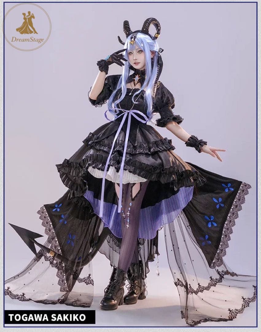 新品 未使用 アークナイツ　豊川祥子　コスプレ衣装(ウィッグ・靴対応) キャラクター衣装 撮影用 イベント用 COSPLAY