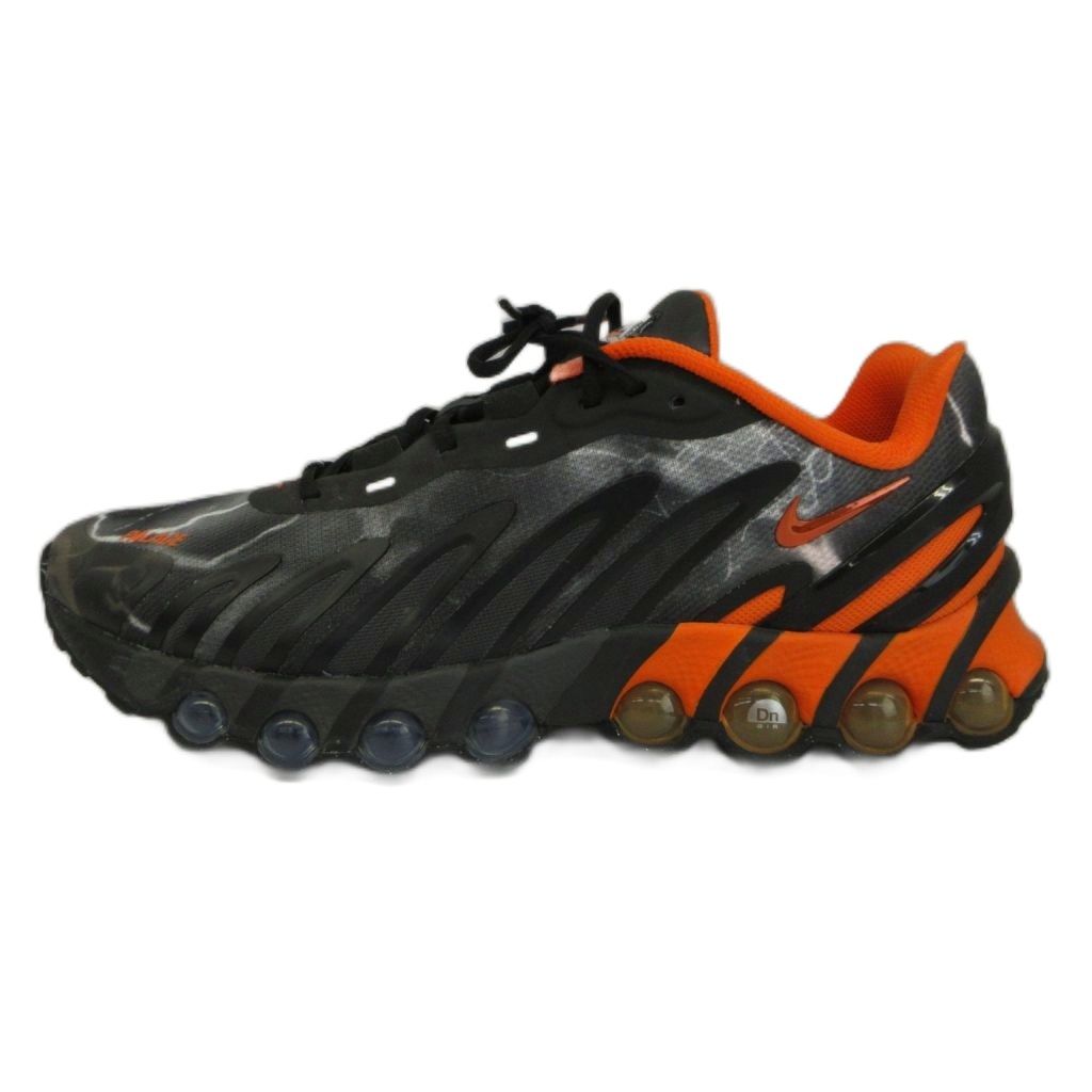 ナイキ NIKE Air Max DN8 Black Safety Orange Particle Grey × パレス PALACE スニーカー ローカット US9.5 27.5cm 黒 オレンジ IB4181-001