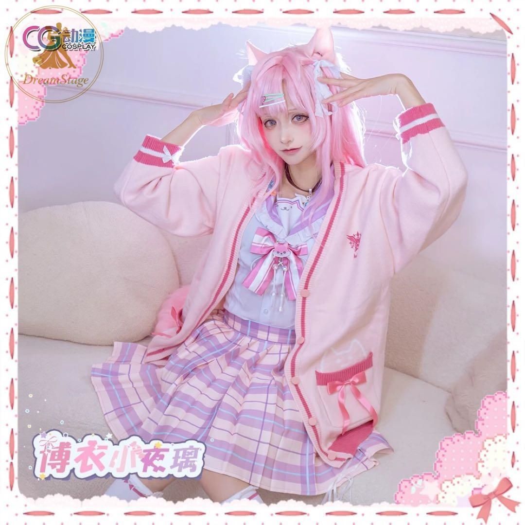 新品 未使用 CGCOS ホロライブ　博衣こより　コスプレ衣装(ウィッグ・靴対応) キャラクター衣装 撮影用 イベント用 COSPLAY
