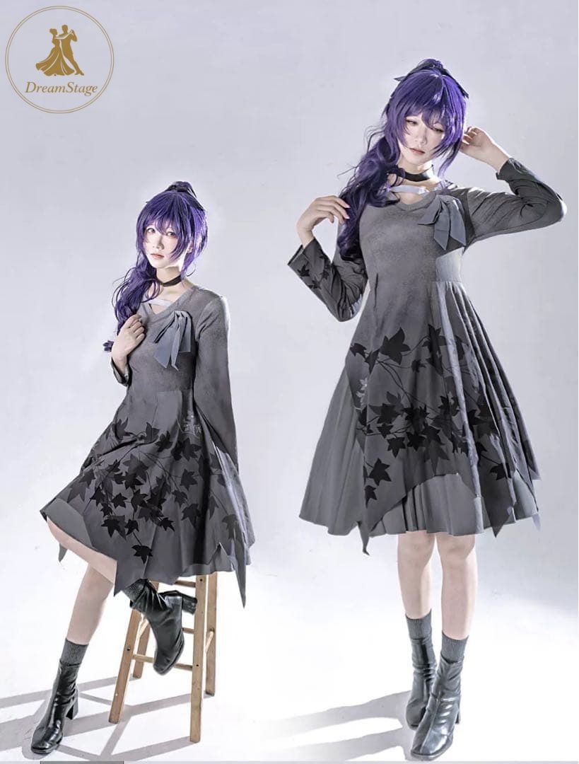 新品 未使用 CGCOS プロセカ　朝比奈まふゆ　コスプレ衣装(ウィッグ・靴対応) キャラクター衣装 撮影用 イベント用 COSPLAY
