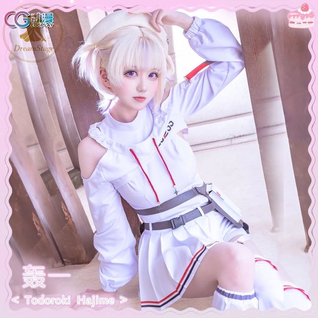 新品 未使用 CGCOS vtuber 轟はじめ　コスプレ衣装(ウィッグ・靴対応) キャラクター衣装 撮影用 イベント用 COSPLAY