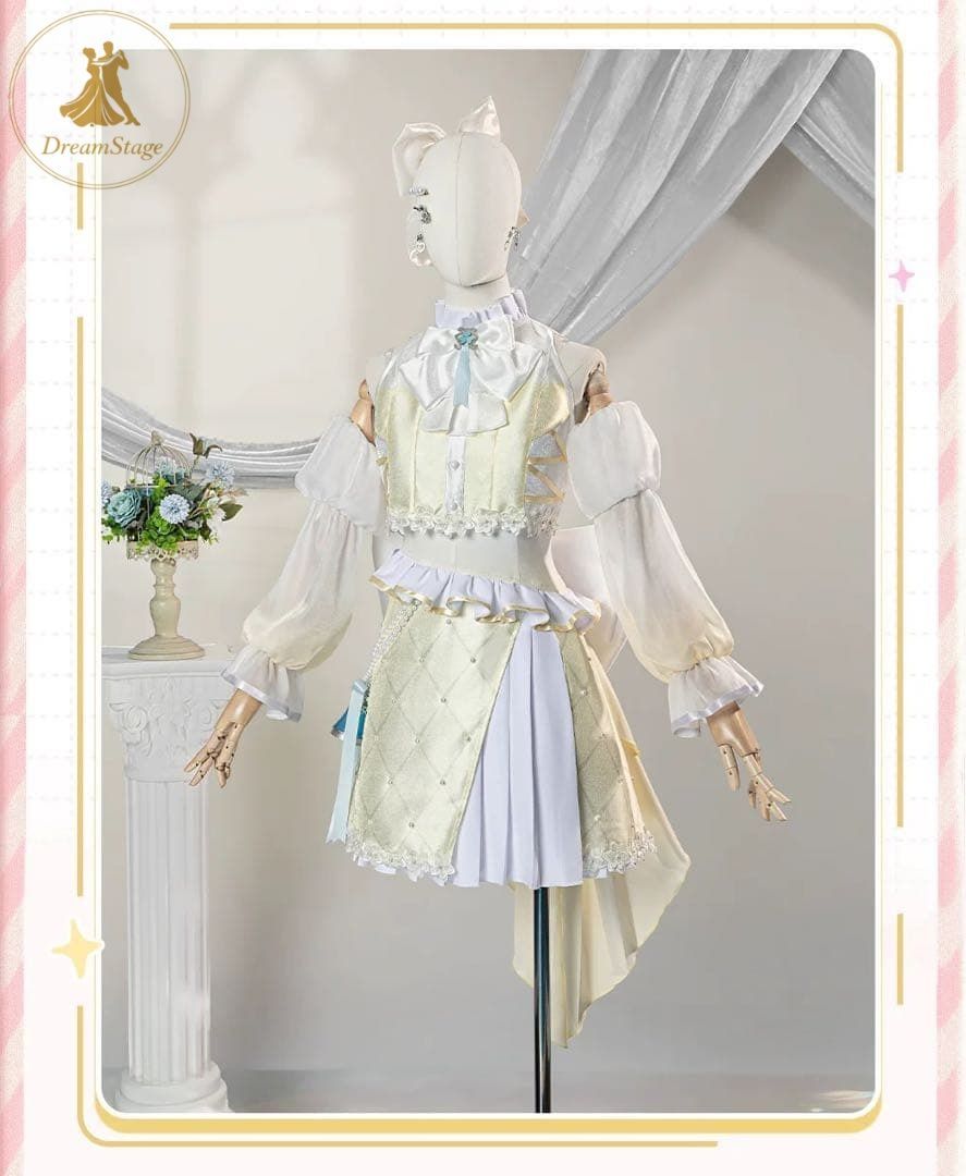 新品 未使用 CGCOS プロセカ　花里みのり　コスプレ衣装(ウィッグ・靴対応) キャラクター衣装 撮影用 イベント用 COSPLAY