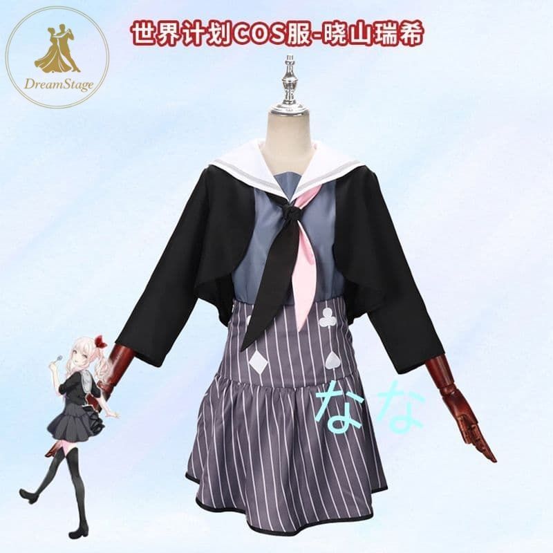 新品 未使用 プロセカ 暁山瑞希 コスプレ衣装 L キャラクター衣装 撮影用 イベント用 COSPLAY