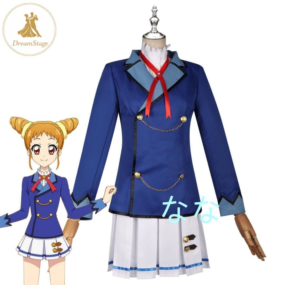 新品 未使用 アイカツ！ 星宮いちご コスプレ衣装 L キャラクター衣装 撮影用 イベント用 COSPLAY