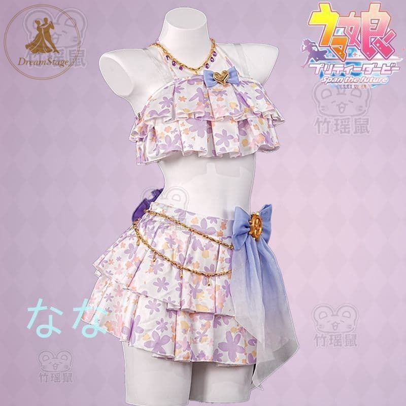 新品 未使用 ウマ娘 スティルインラブ 水着 コスプレ衣装 L キャラクター衣装 撮影用 イベント用 COSPLAY