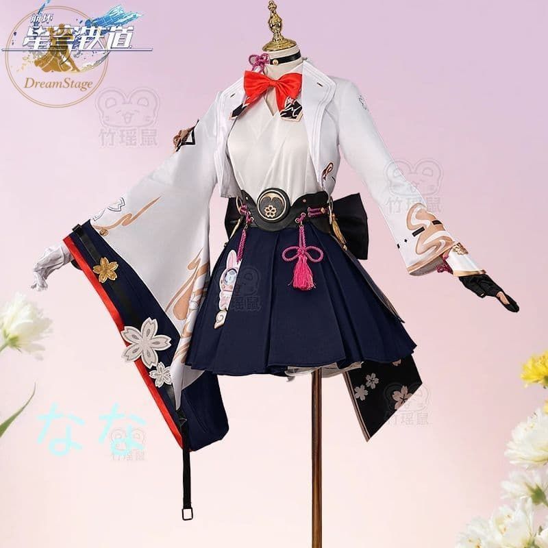 新品 未使用 崩壊：スターレイル 緋英 コスプレ衣装 L キャラクター衣装 撮影用 イベント用 COSPLAY