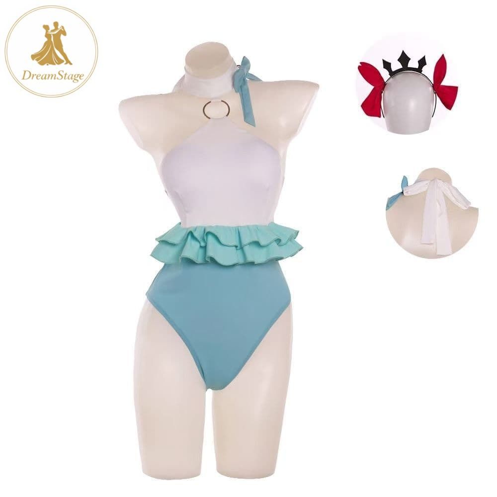 新品 未使用 FGO エレシュキガル コスプレ 衣装 水着 髪飾り付 XL キャラクター衣装 撮影用 イベント用 COSPLAY