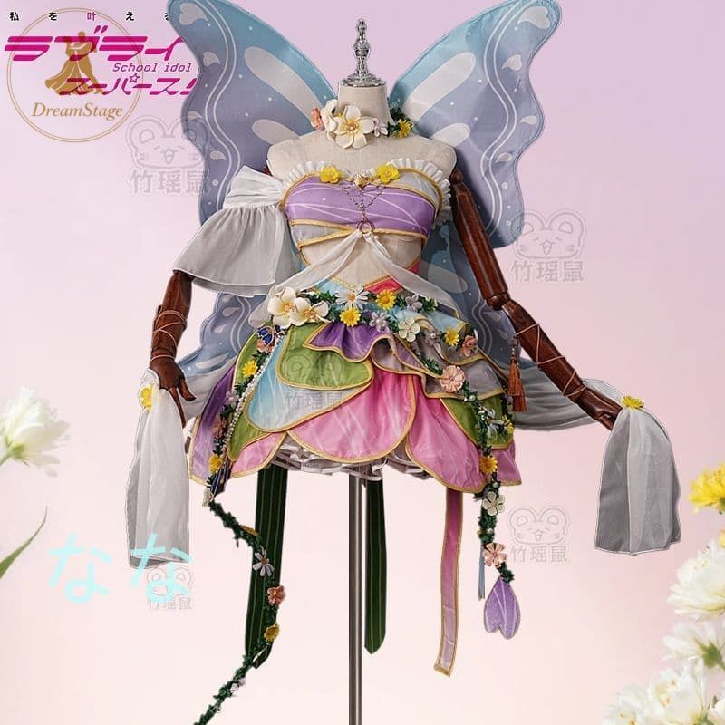 新品 未使用 ラブライブ 南ことり 花妖覚醒 コスプレ衣装 L キャラクター衣装 撮影用 イベント用 COSPLAY