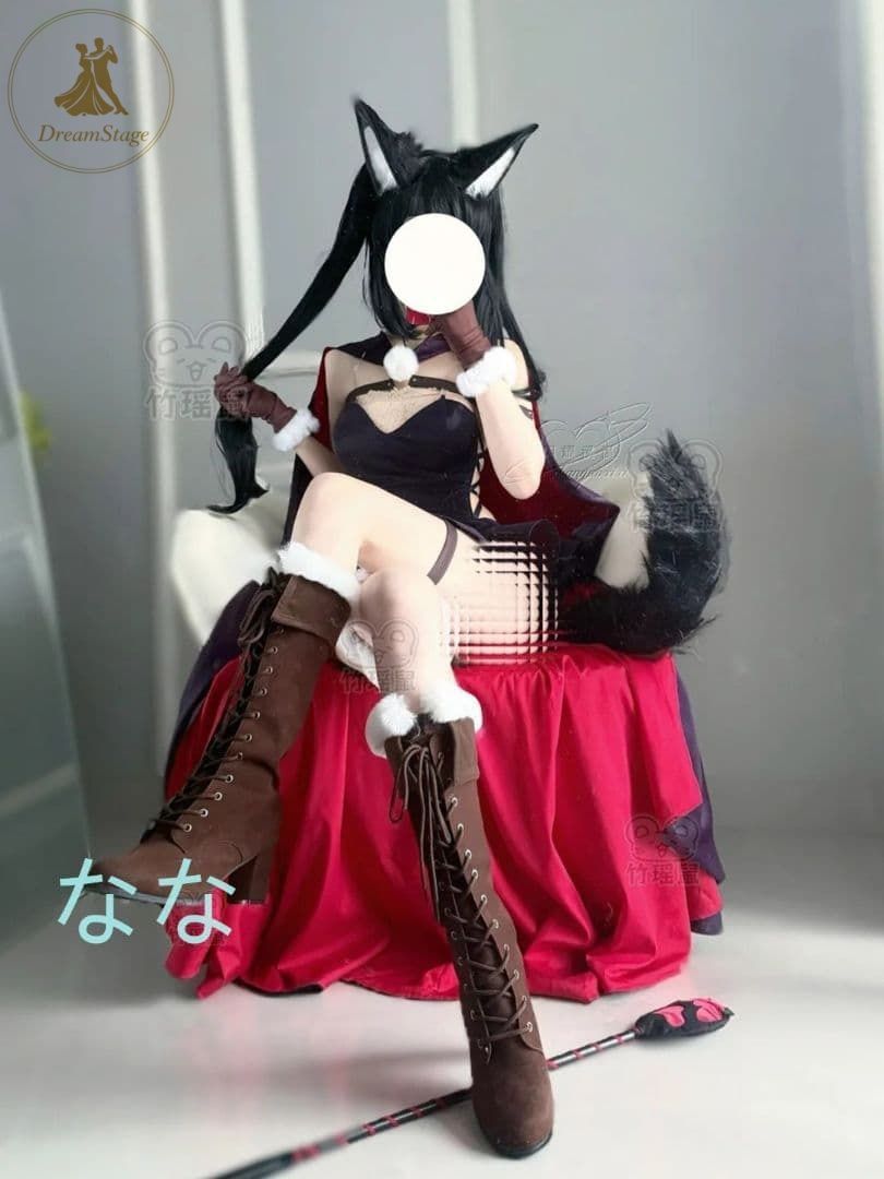 新品 未使用 デート・ア・ライブ 時崎狂三 化狼 コスプレ衣装 L キャラクター衣装 撮影用 イベント用 COSPLAY