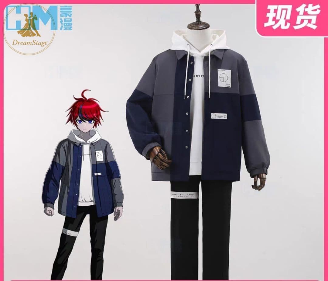 新品 未使用 最終防衛学園- 澄野拓海 私服 コスプレ衣装 M キャラクター衣装 撮影用 イベント用 COSPLAY