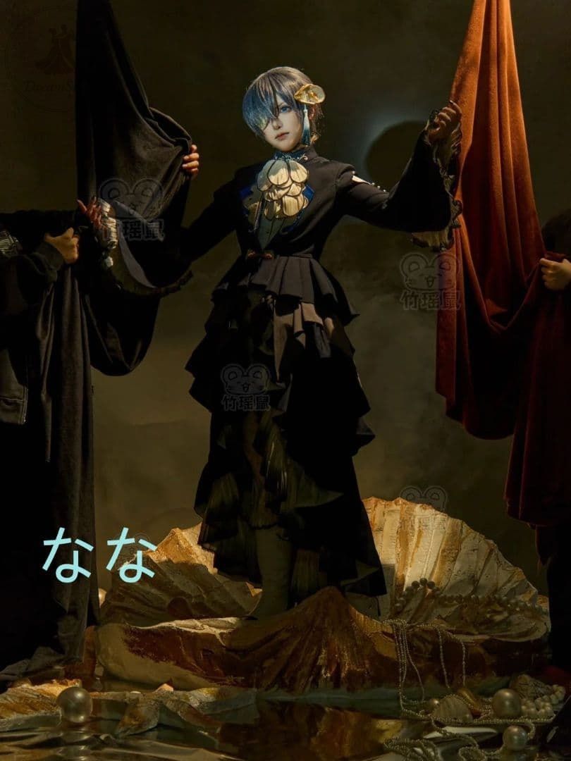 新品 未使用 黒執事 シエル・ファントムハイヴ オイスター コスプレ衣装 L キャラクター衣装 撮影用 イベント用 COSPLAY
