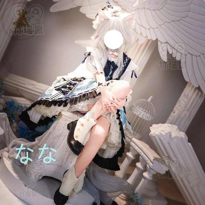 新品 未使用 アークナイツ ロスモンティス 軽やかな夢 コスプレ衣装 L キャラクター衣装 撮影用 イベント用 COSPLAY