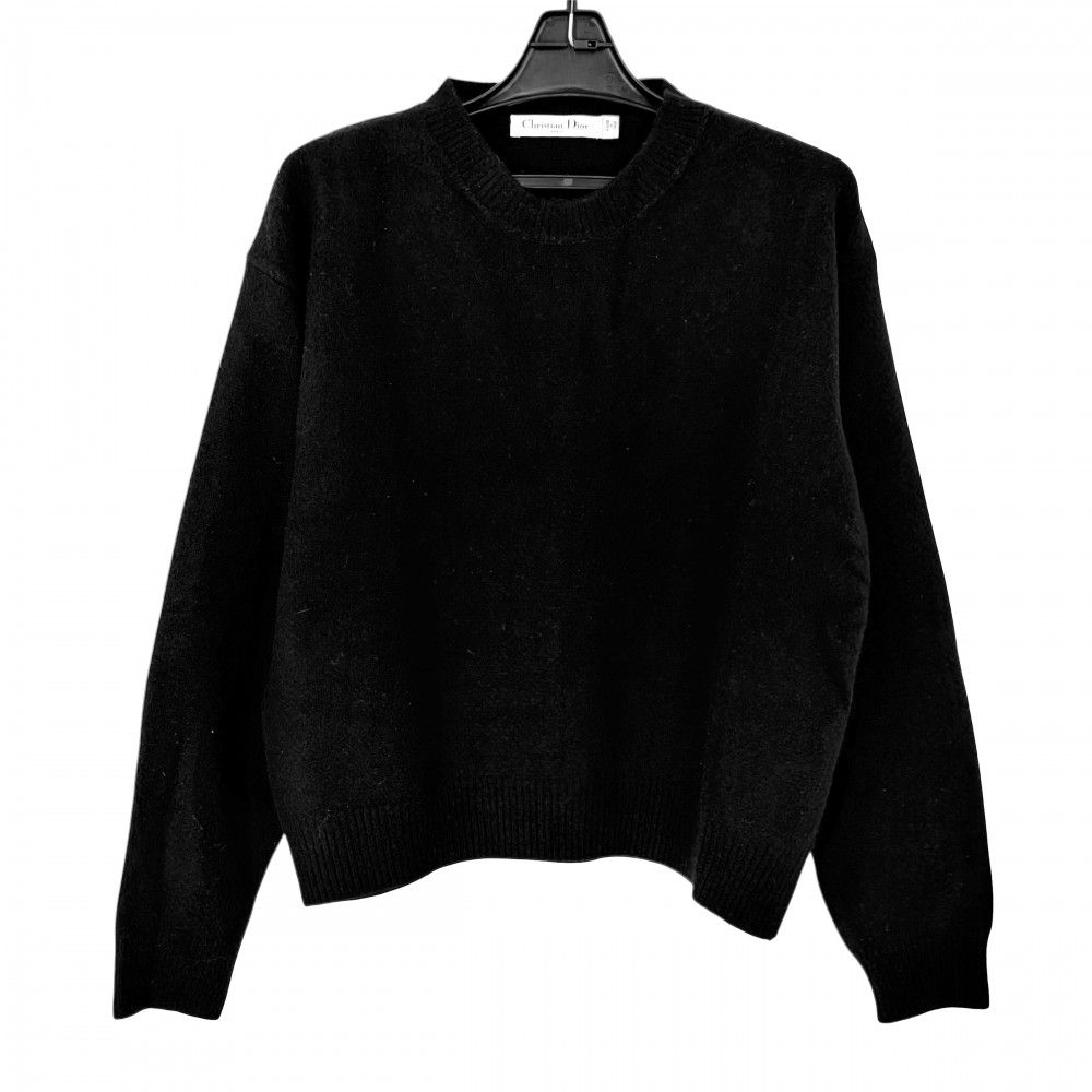 【大決算】 クリスチャンディオール ニット レディース J'ADIOR 8 ボクシーセーター トップス アパレル 服 Christian Dior 36 ブラック 黒 カシミヤ 春 秋 冬【中古品】 68,200円