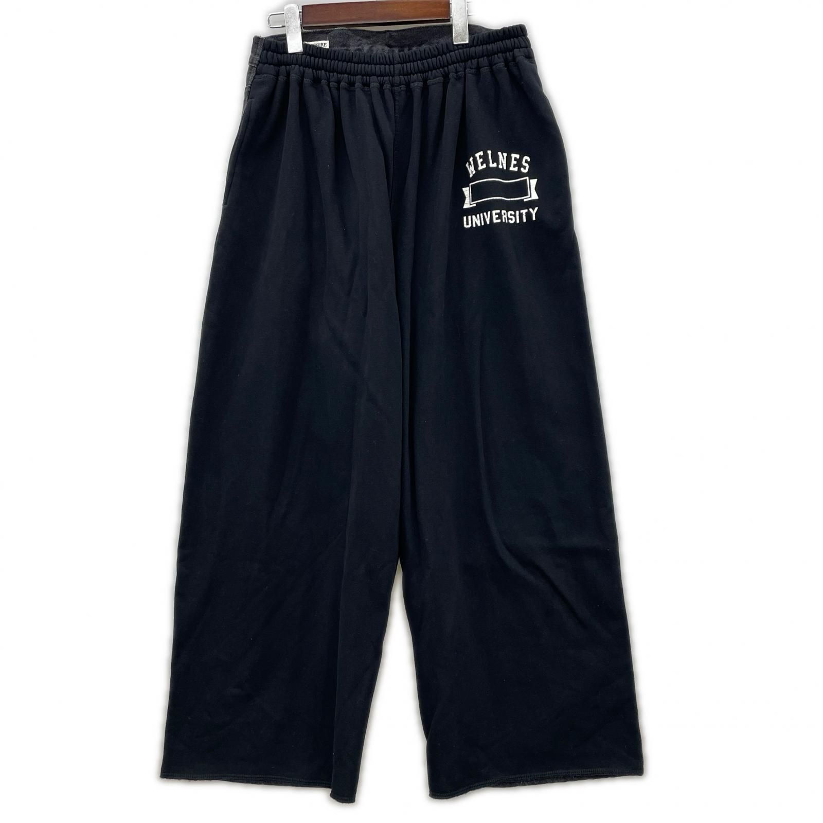 journal standard L'essage ジャーナル スタンダード ル'エッサジェ 別注 INSCRIRE LEE L’ESSAGE デニム ドッキングパンツ sizeS/ブラック