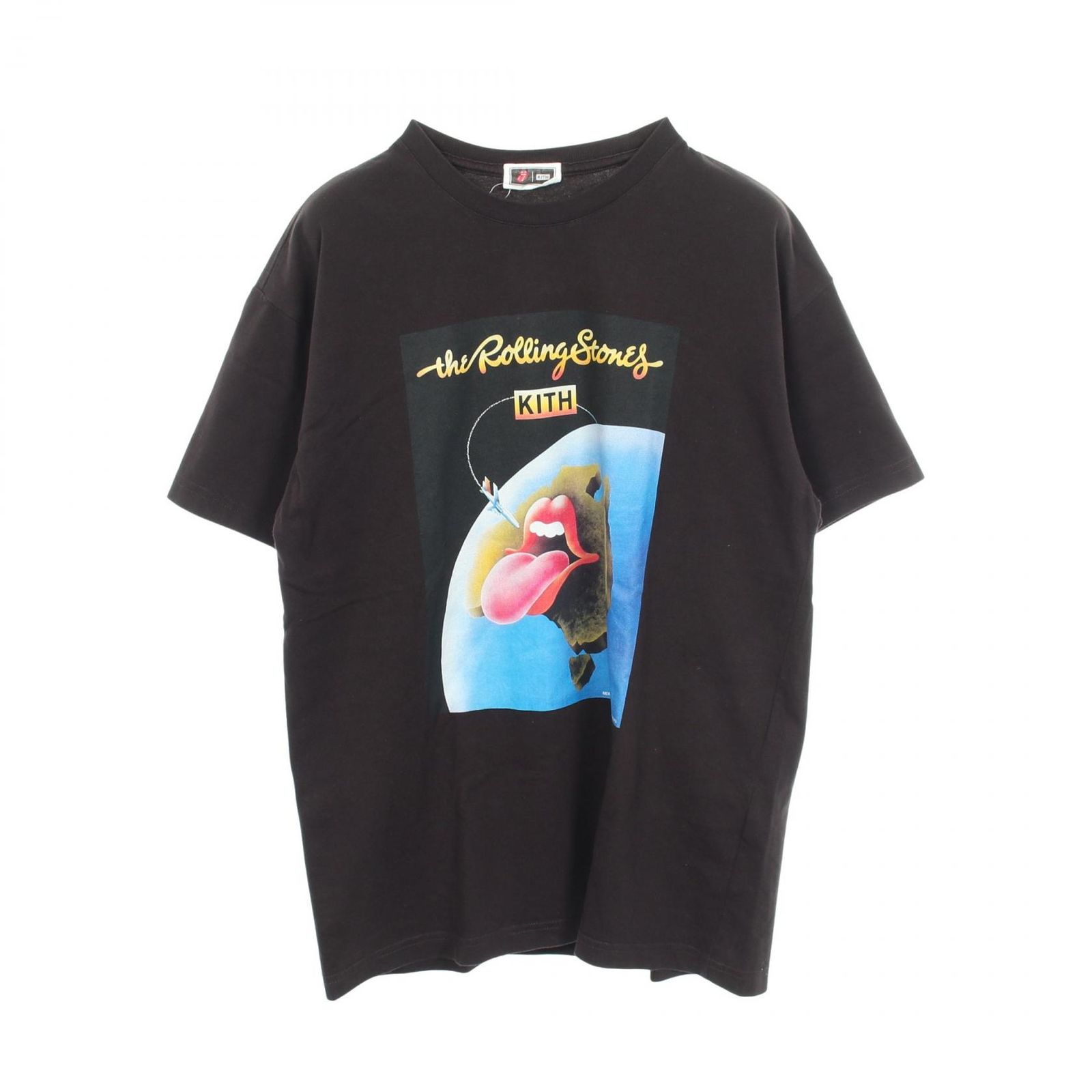 キス KITH 半袖Tシャツ Kith × The Rolling Stones Australia 1973 Poster Tee コットン × The Rolling Stones Tシャツ ユニセックス Used A 12,948円