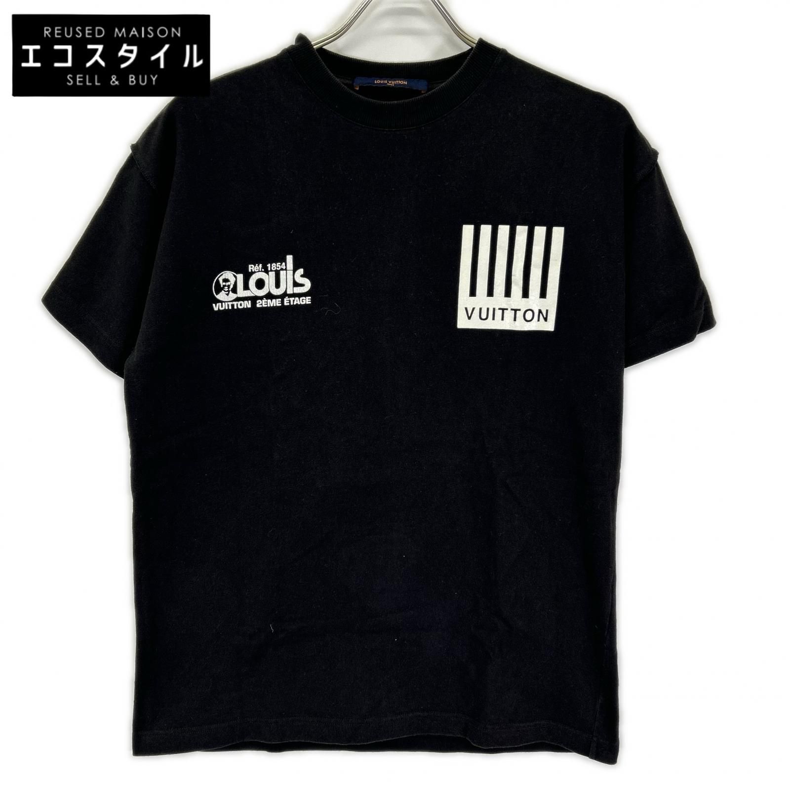 LOUIS VUITTON　ルイヴィトン　HHY07W 19AW Back Flower Print Tee バックフラワー プリント 半袖 Tシャツ　XS