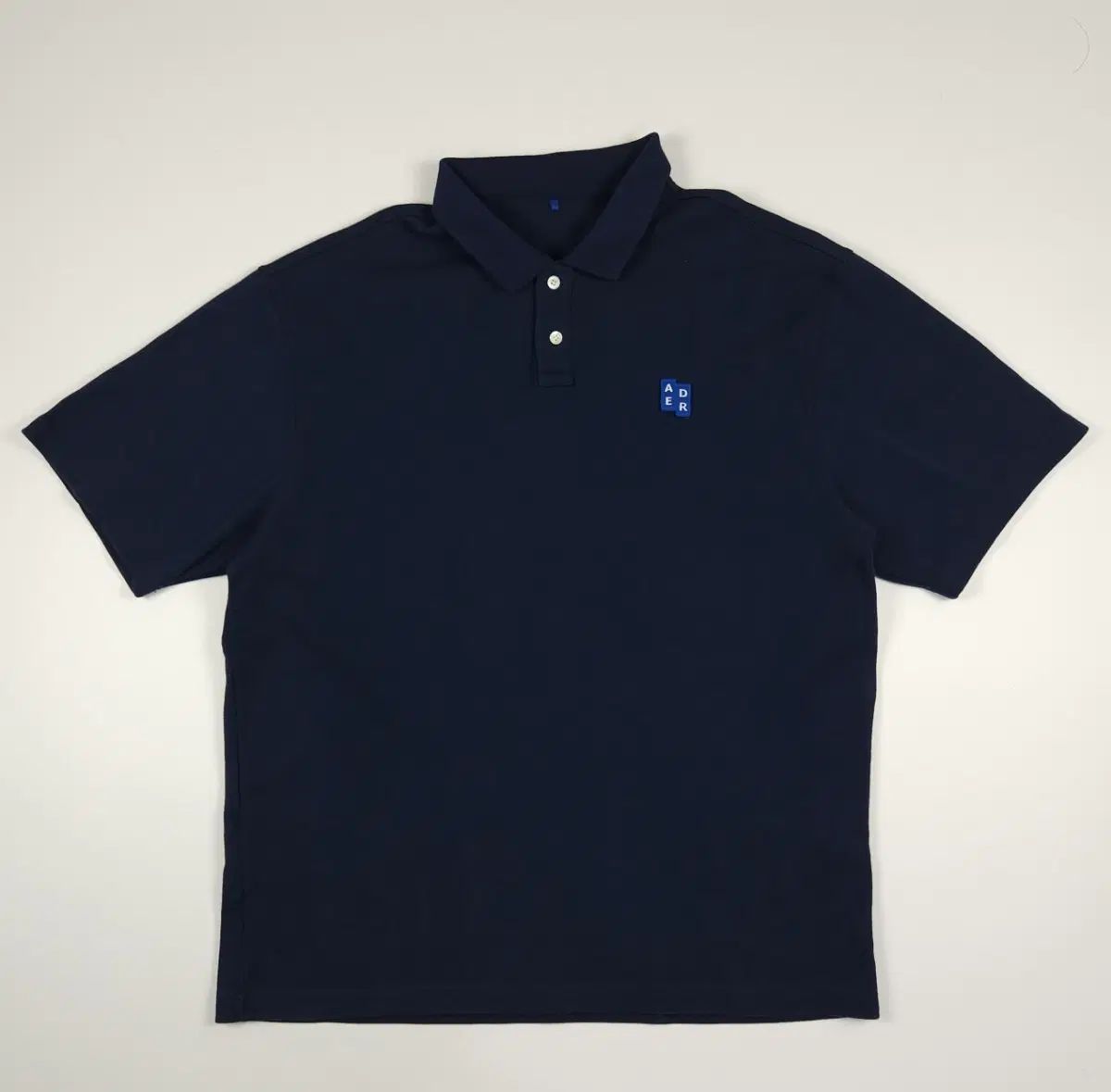 ADER ERROR（アーダーエラー） ネイビー 半袖 カラーTシャツ XL 6,905円