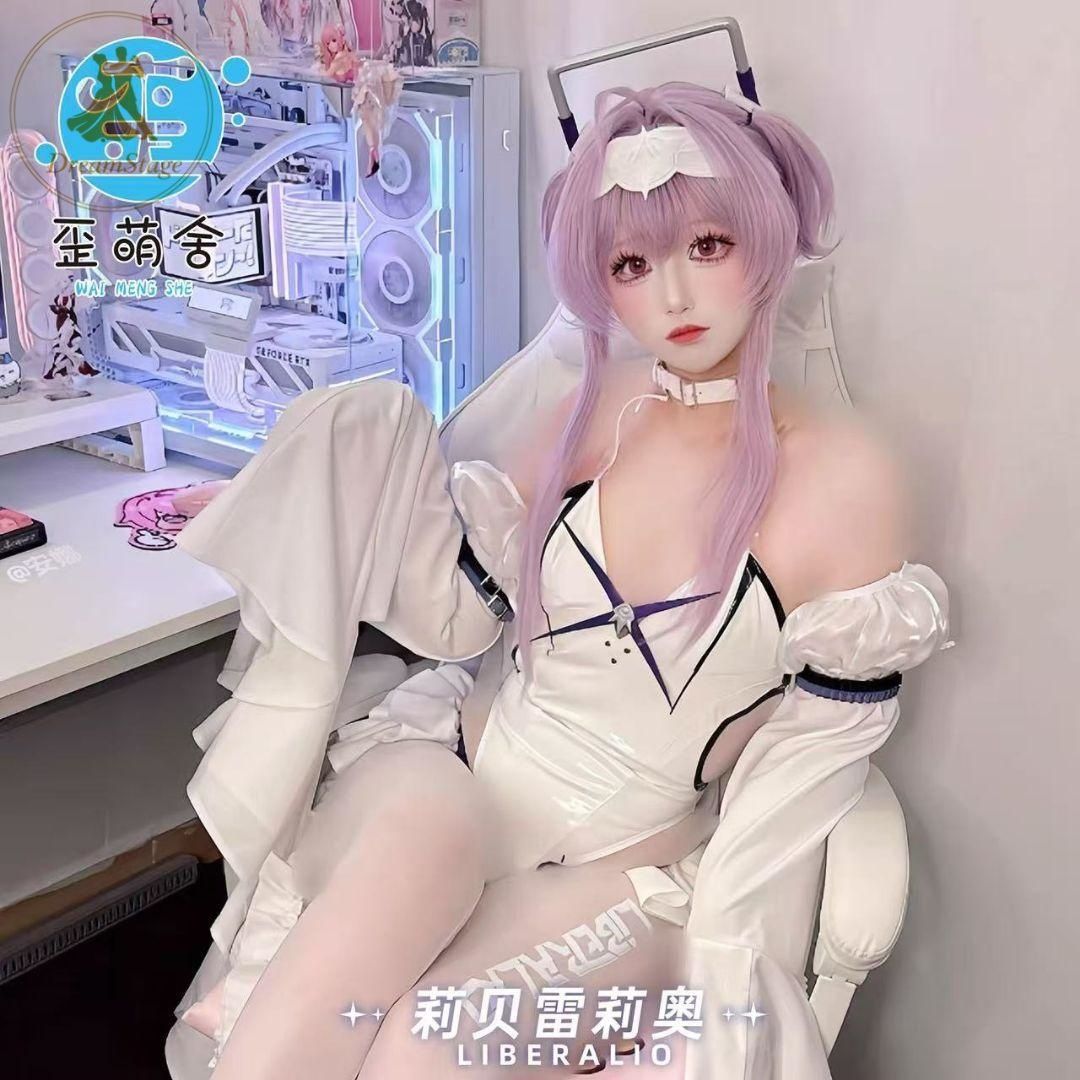 新品 未使用 コスプレ衣装　NIKKE リバーレリオ　M ウィッグ付き　ニケ キャラクター衣装 撮影用 イベント用 COSPLAY