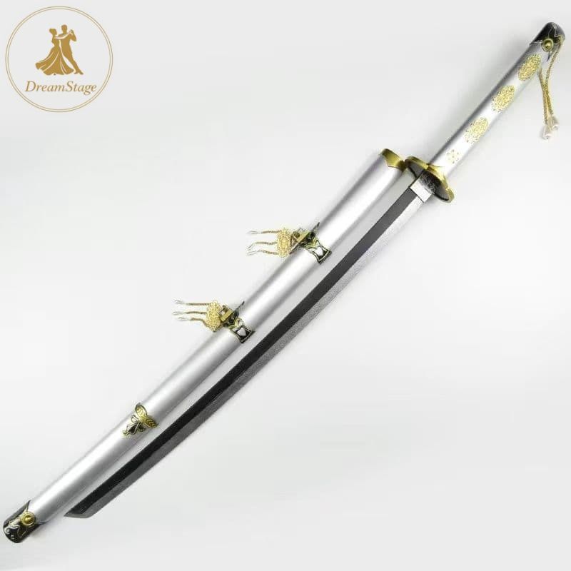 新品 未使用 コスプレ衣装　刀剣乱舞　鶴丸国永　コスプレ用模造刀 キャラクター衣装 撮影用 イベント用 COSPLAY