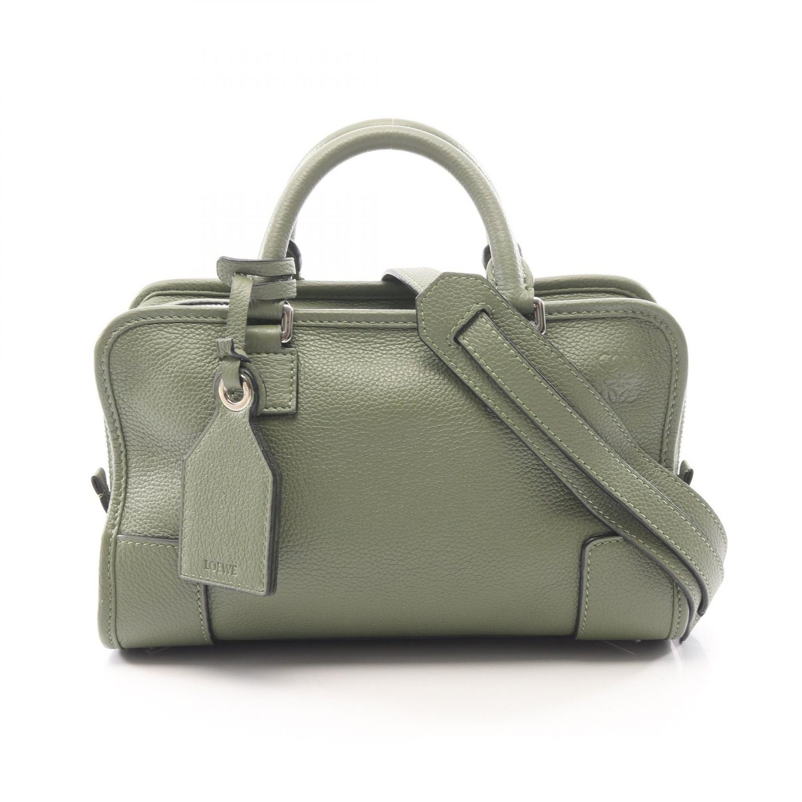 ロエベ LOEWE ハンドバッグ アマソナ23 2WAY グリーン レザー アマソナ 23 レディース Used A 142,400円